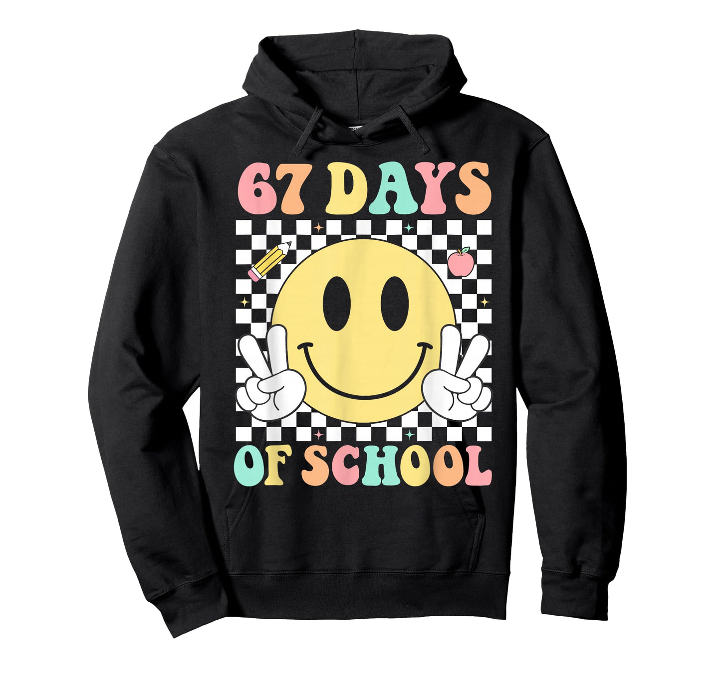 67 Days of School Teacher Kids Six Seven 6 7 Meme 100th Day T-Shirt