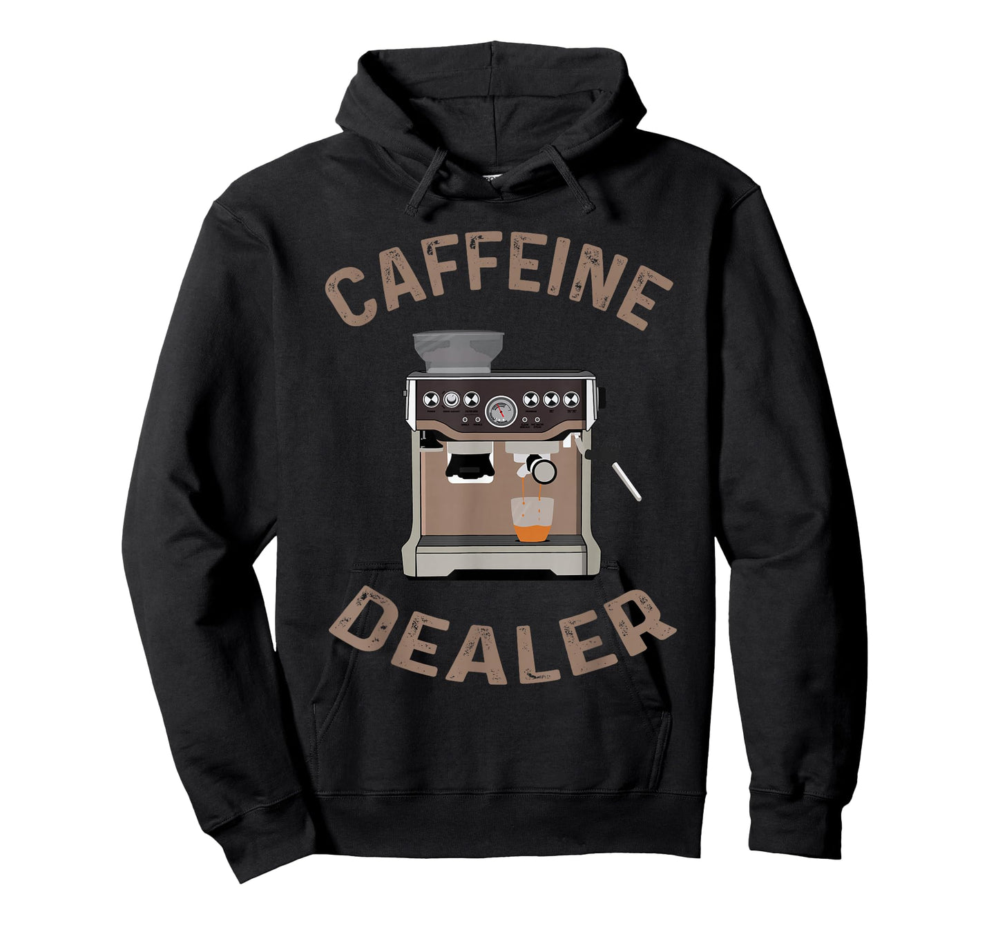 Coffeine Dealer for Coffee Lovers and Barista T-Shirt