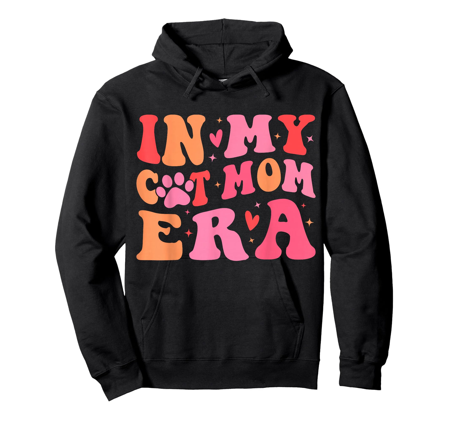 in My Cat Mom Era Cute Cat Mom T-Shirt