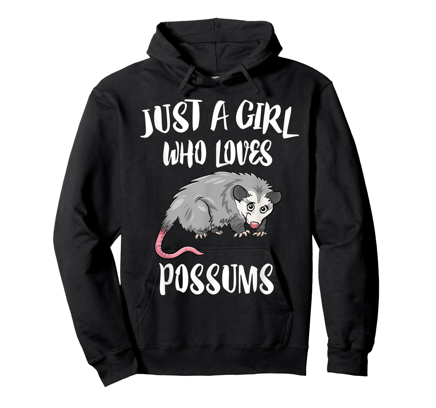 Just A Girl Who Loves Possums Animal Gift T-Shirt