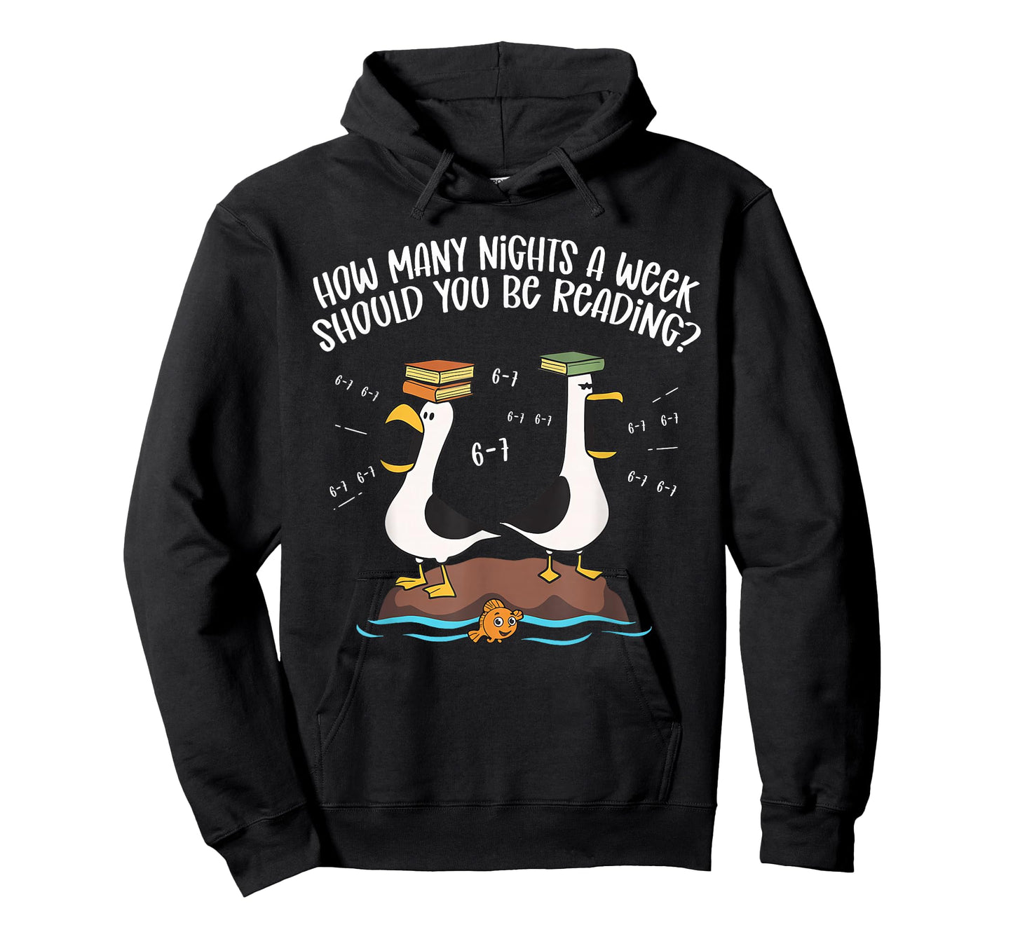Teacher 67 How Many Nights A Week Should You Be Reading 6-7 T-Shirt
