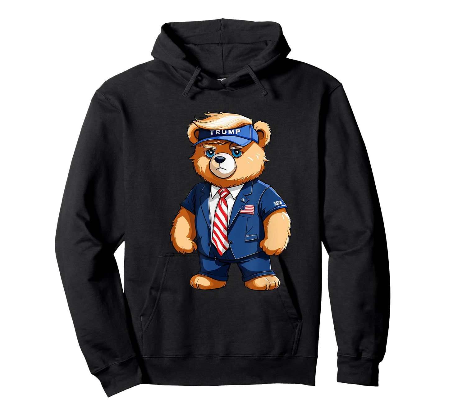 Trump Teddy Bear USA Flag Patriot Supporter T-Shirt