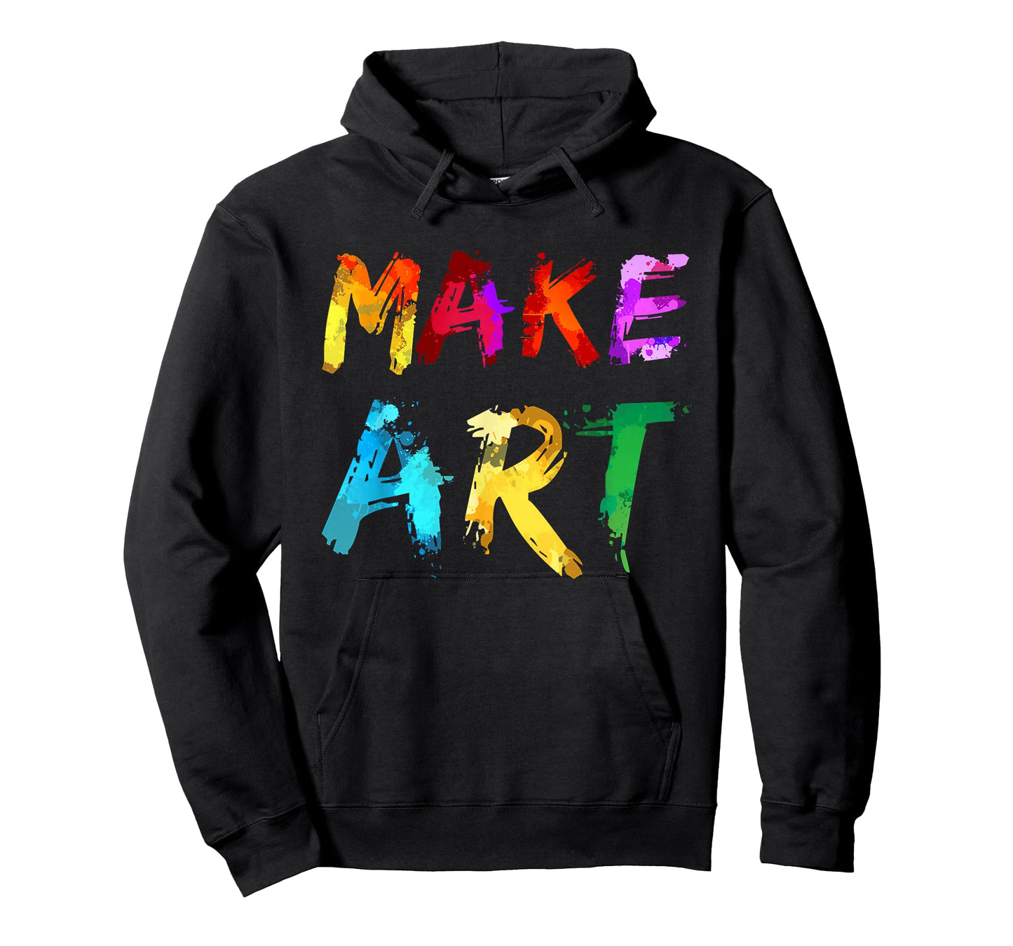 Make Art Painter Artist Teacher Artsy Gift Men Women Kids T-Shirt Small