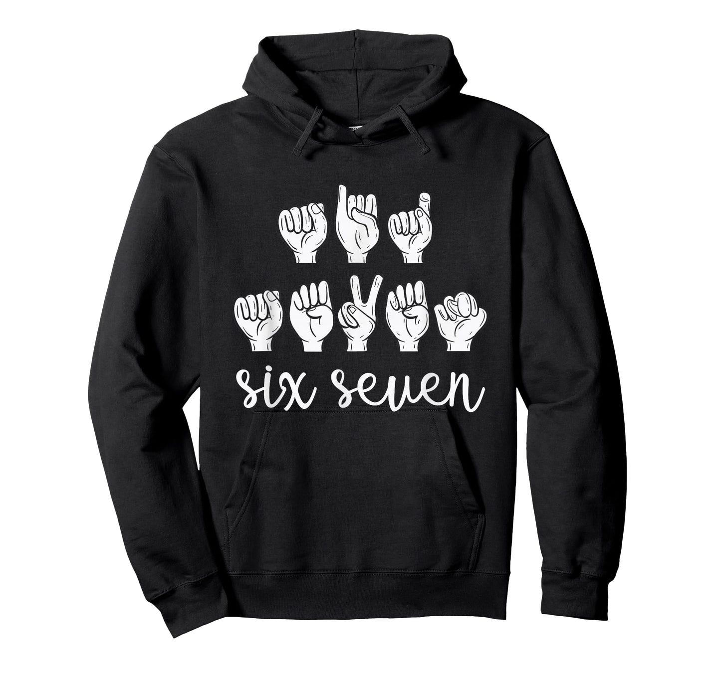 Six Seven Sign Language Trendy 67 ASL Sped Teacher T-Shirt