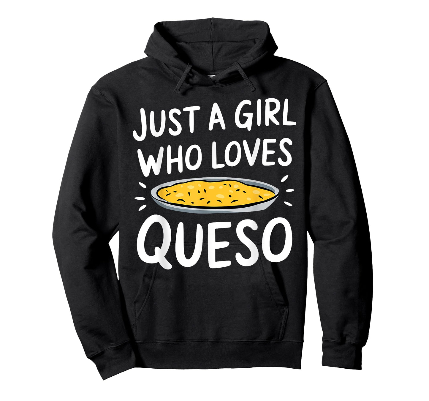 Cool Queso Art For Girls Women Mexican Cheese Lover Queso T-Shirt