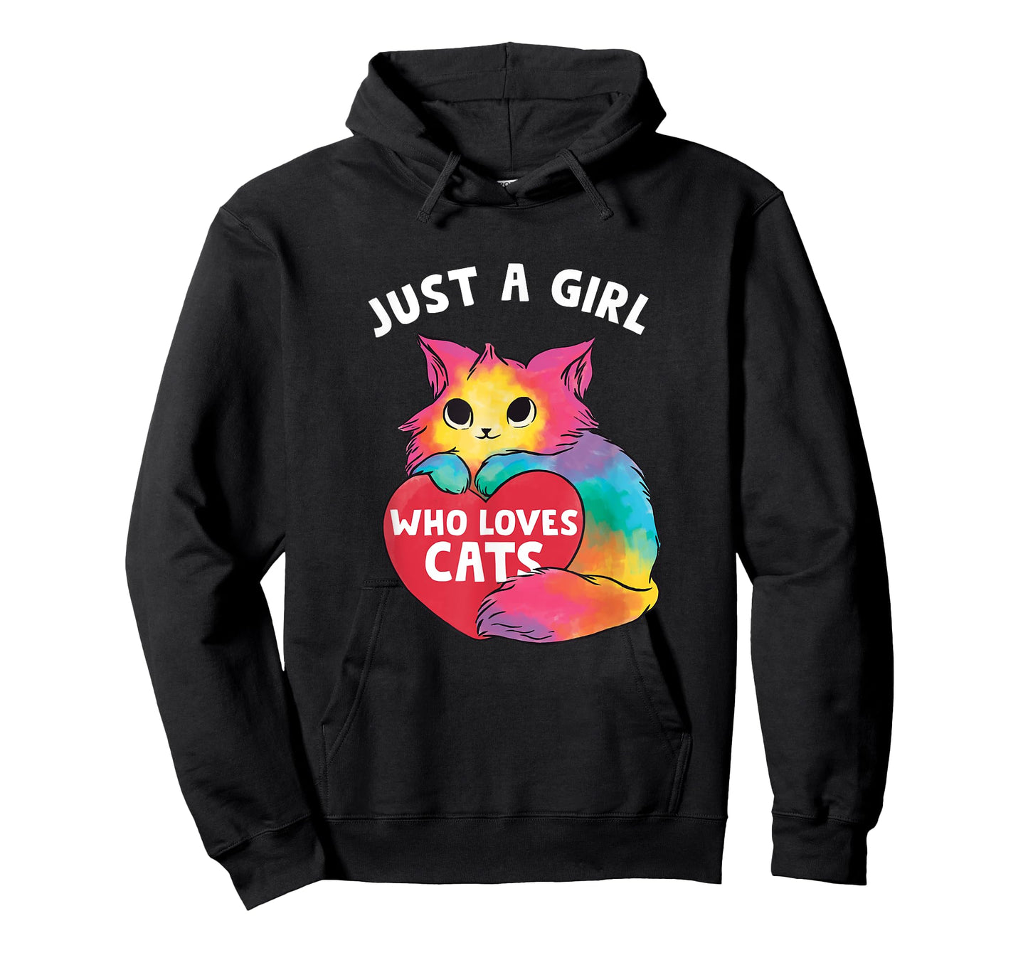 Just a girl who loves cats, cute Cat lover for Girls T-Shirt