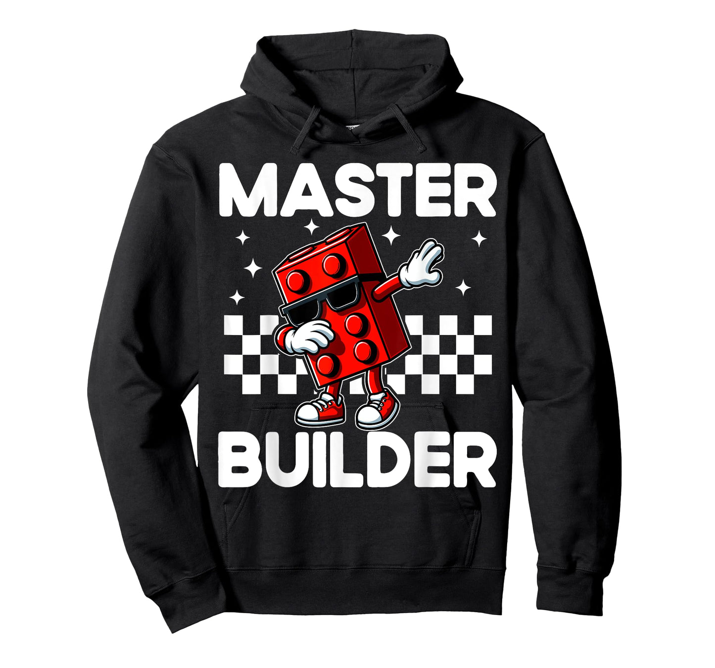 Master Builder Bricks Blocks Play Toys Creative Fun T-Shirt