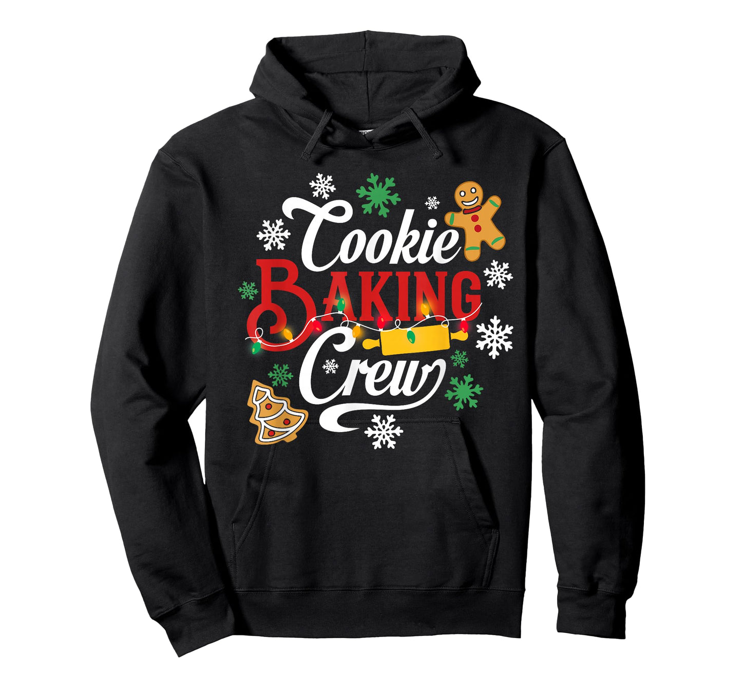 Christmas Cookie Baking Crew Family Baking Team Funny Cookie T-Shirt