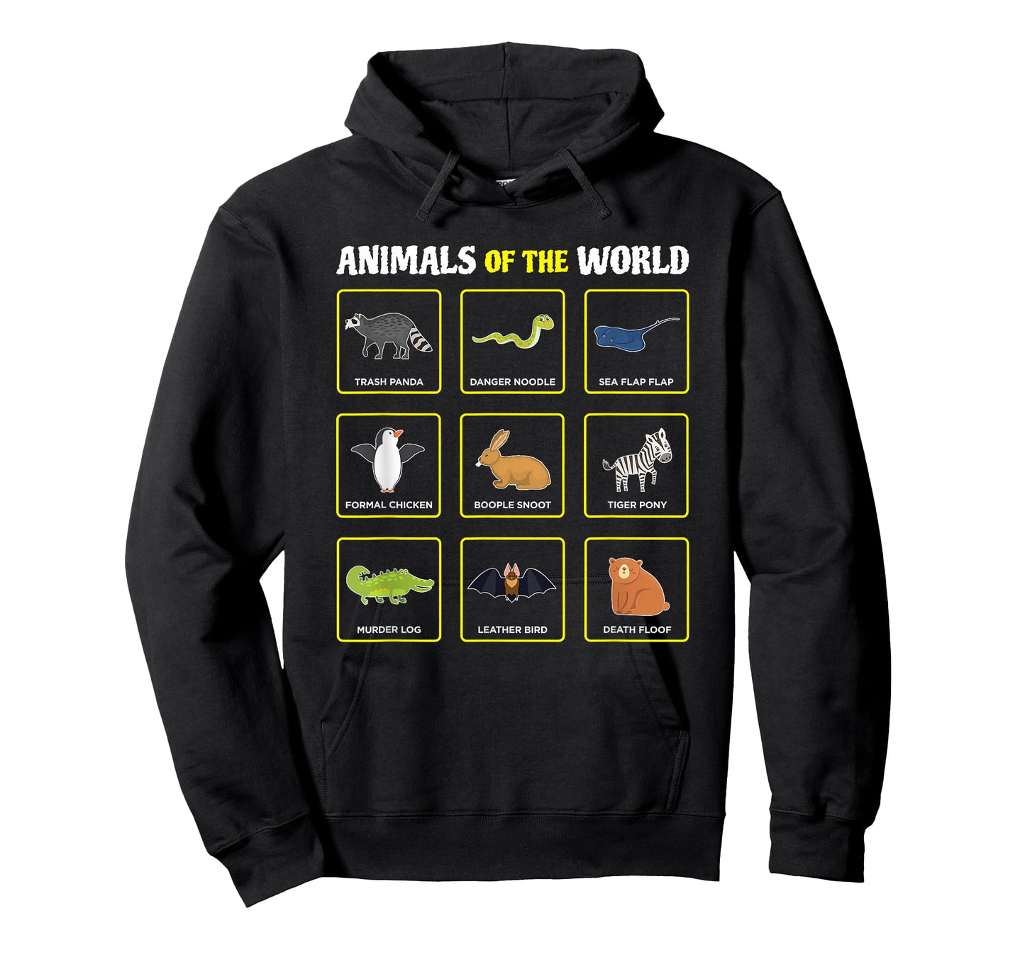 Animals Of The World Funny Rare Animals Memes T-Shirt
