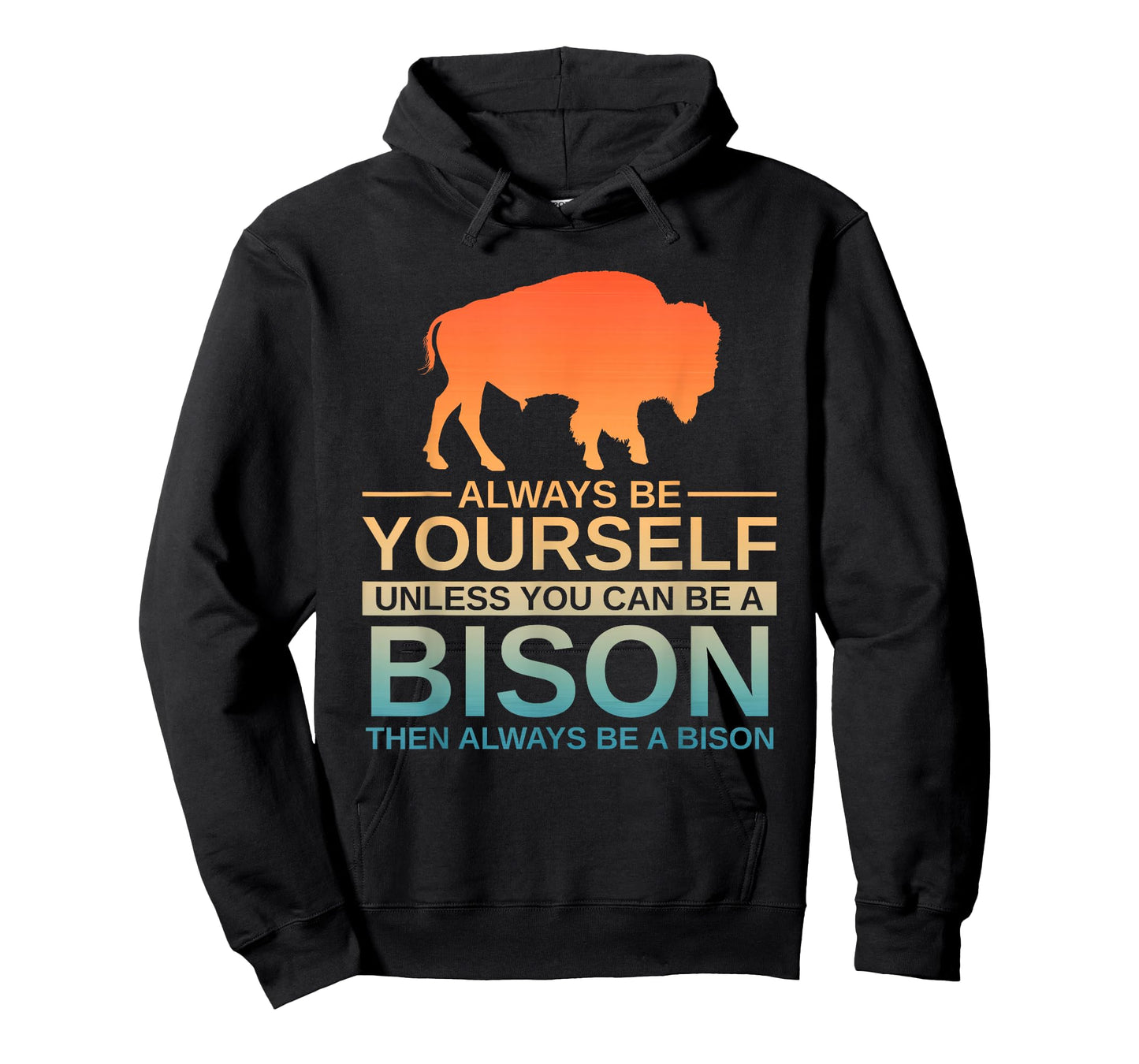 Cool Bison Design for Men Women Buffalo Animal Lovers Bison T-Shirt