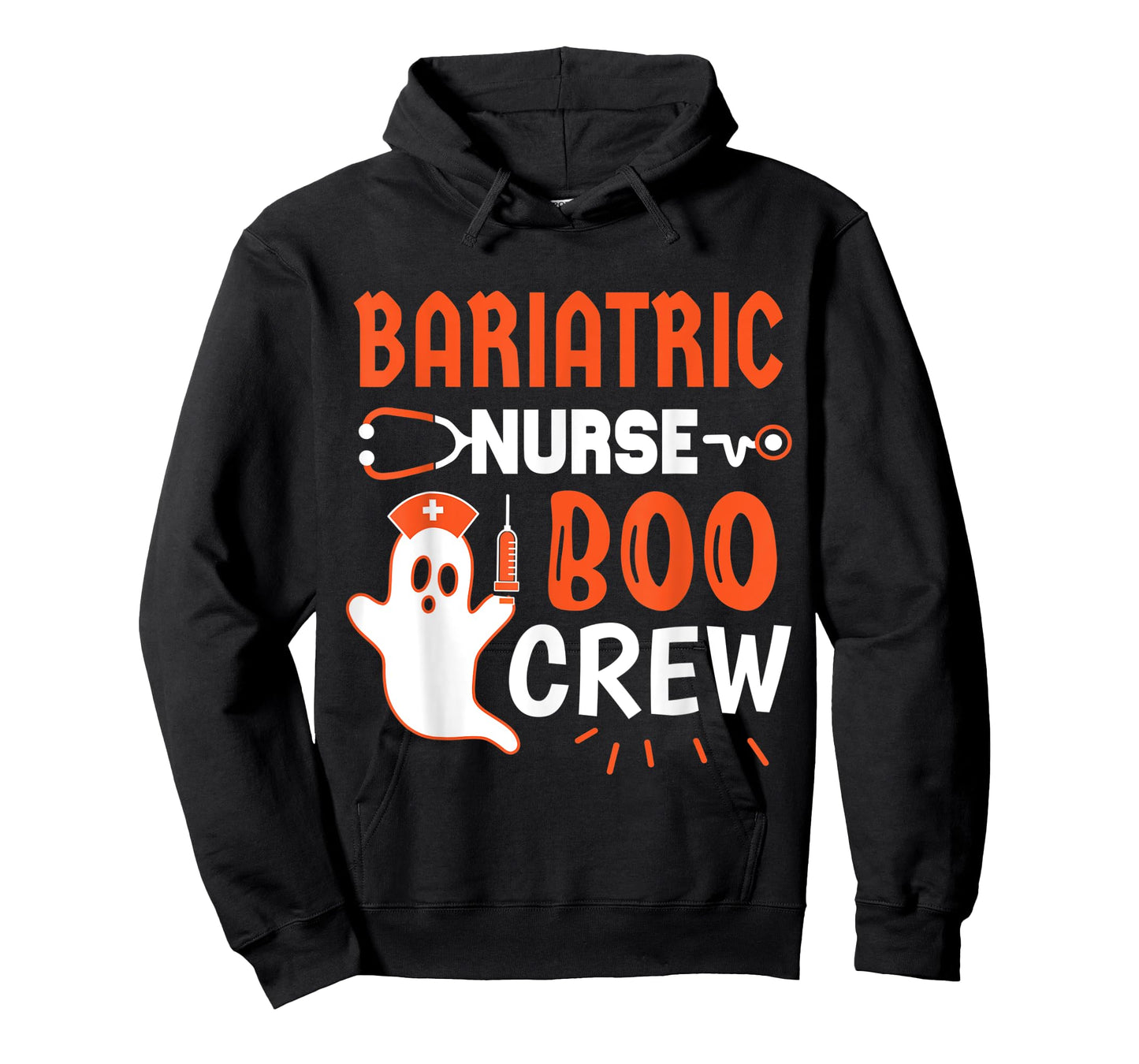 Bariatric Nurse Boo Crew Halloween Bariatric Nurse T-Shirt