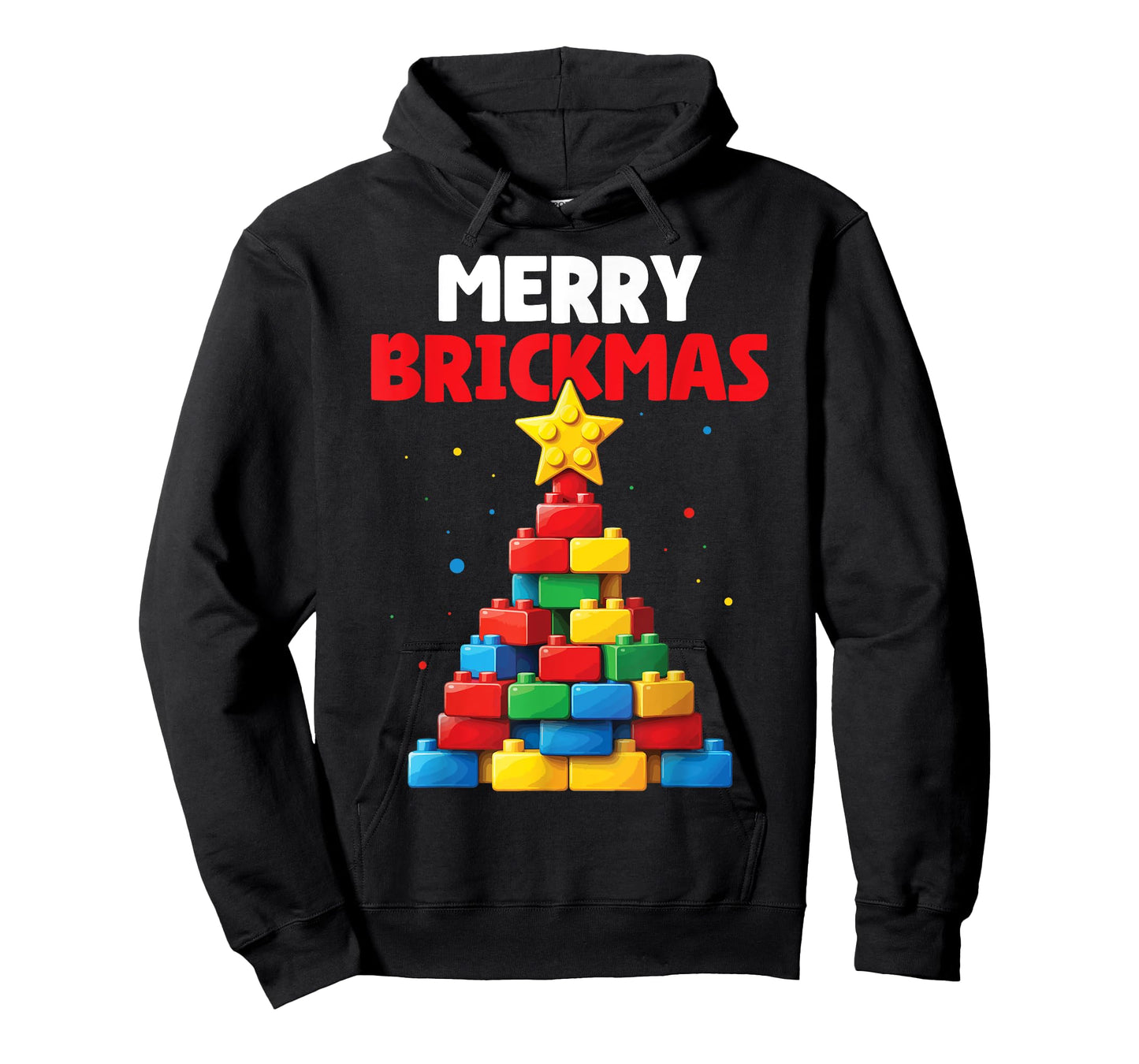 Merry Brickmas Block Building Builder Brick Master Christmas T-Shirt