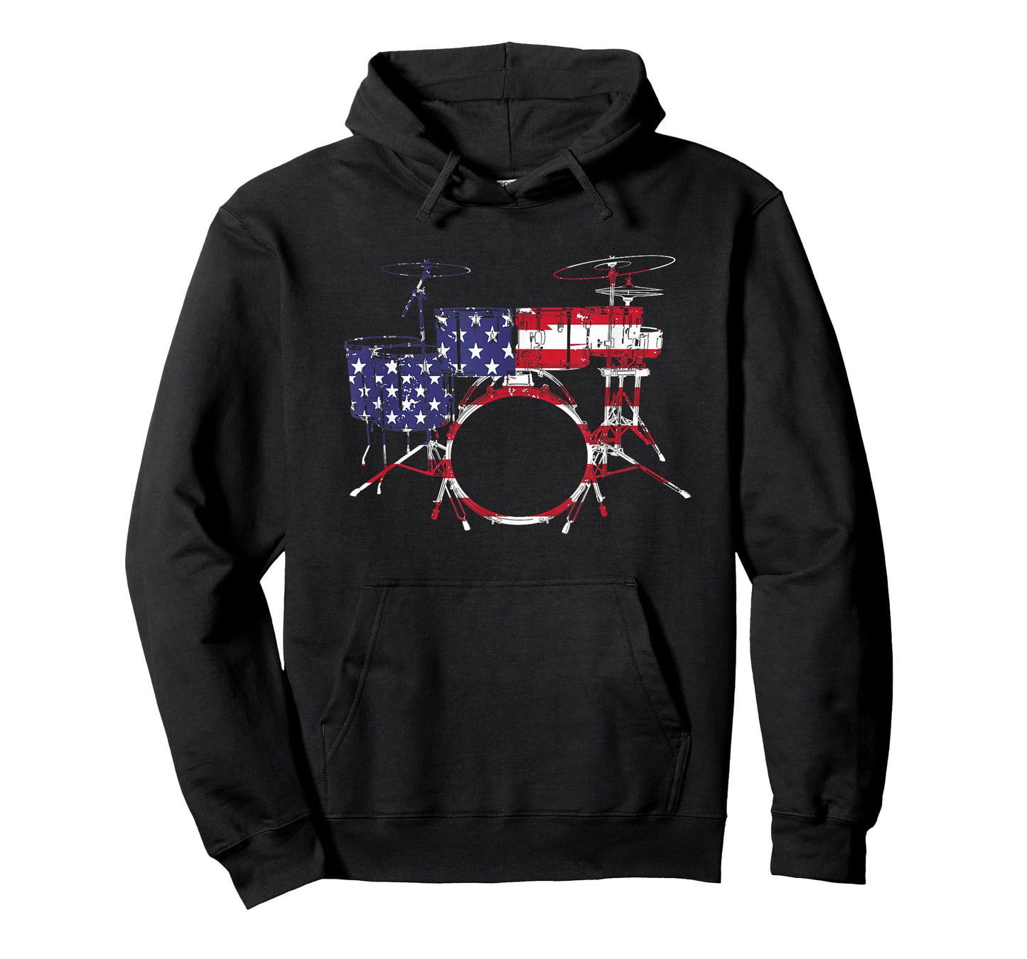 Best Drum Design for Men Women Drum Set Drumming Drummer T-Shirt