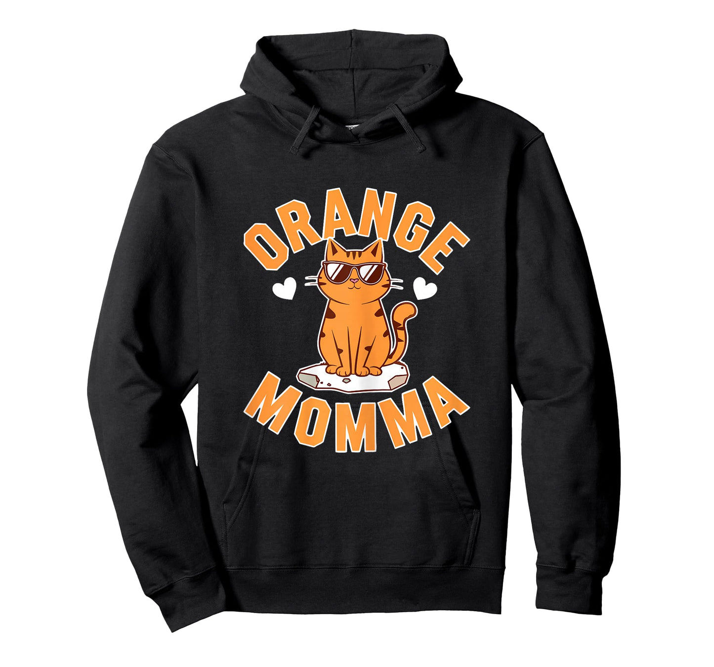 Orange Momma Shirt Women Tabby Cat Mom Mommy Mothers Day T-Shirt