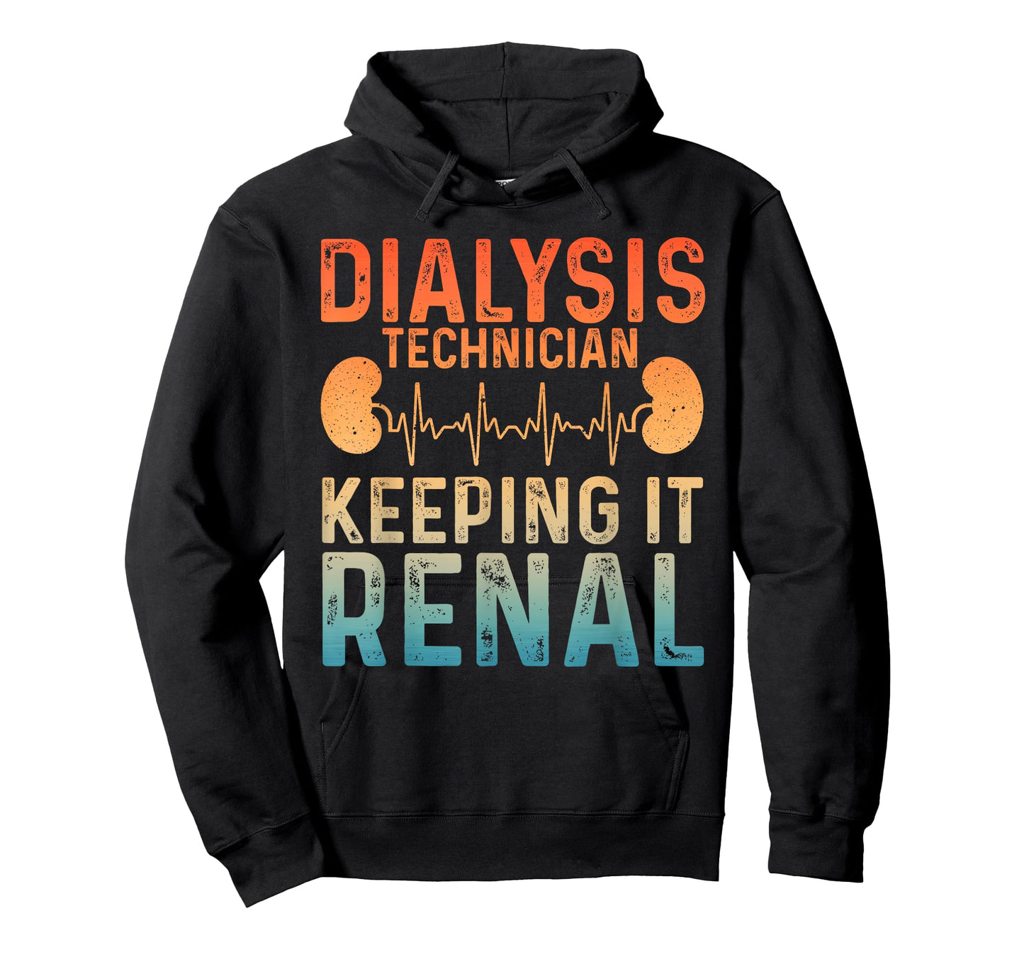 Cool Dialysis Tech For Men Women Renal Hemodialysis Nurses T-Shirt