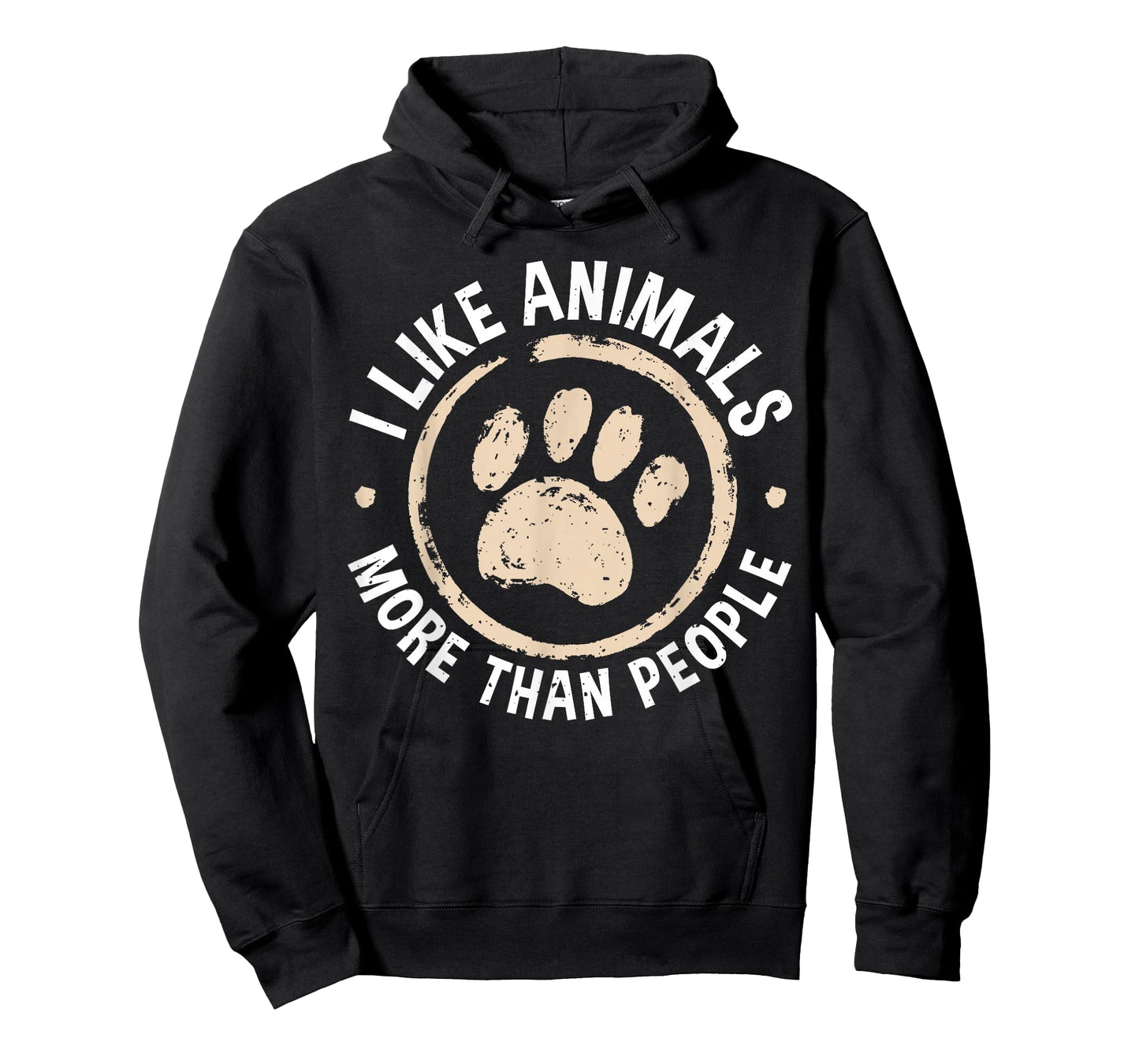 I Like Animals More Than People For An Animal Lover T-Shirt