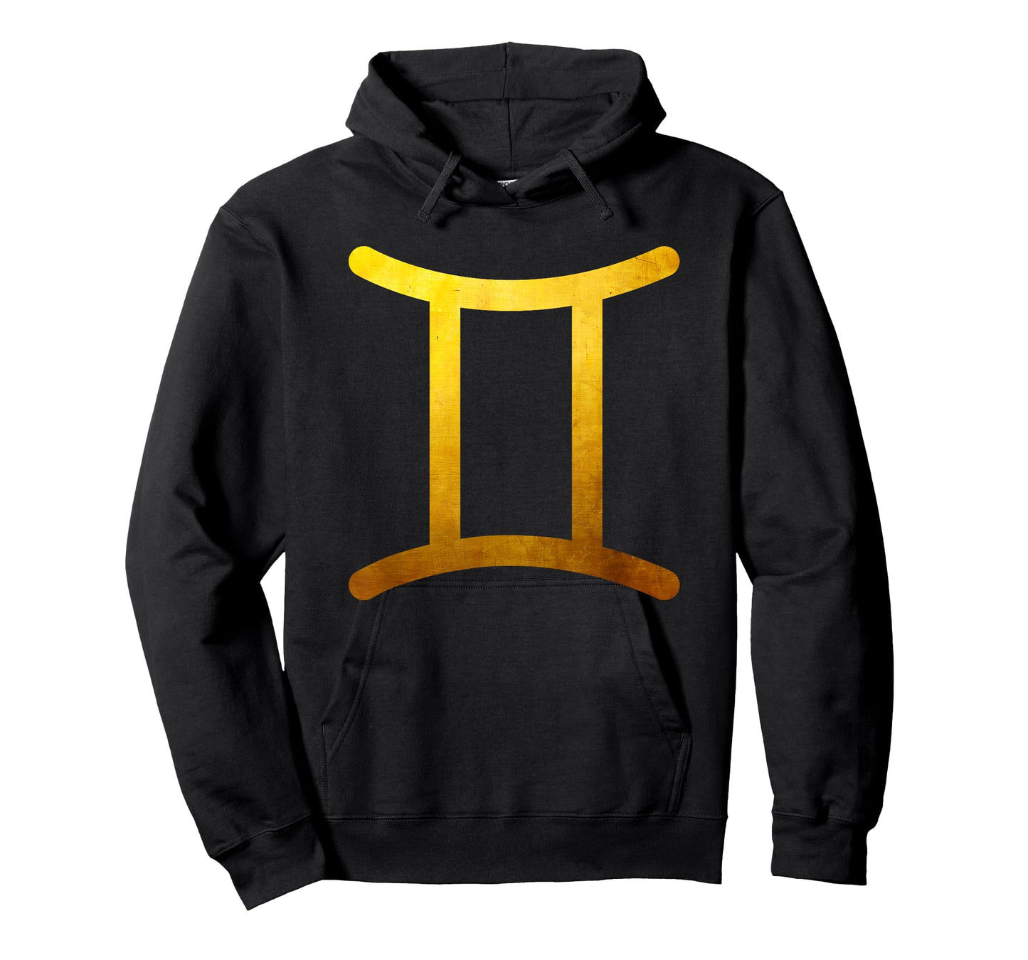 Vintage Gold Gemini Zodiac Symbol Art Astrology Star Sign T-Shirt