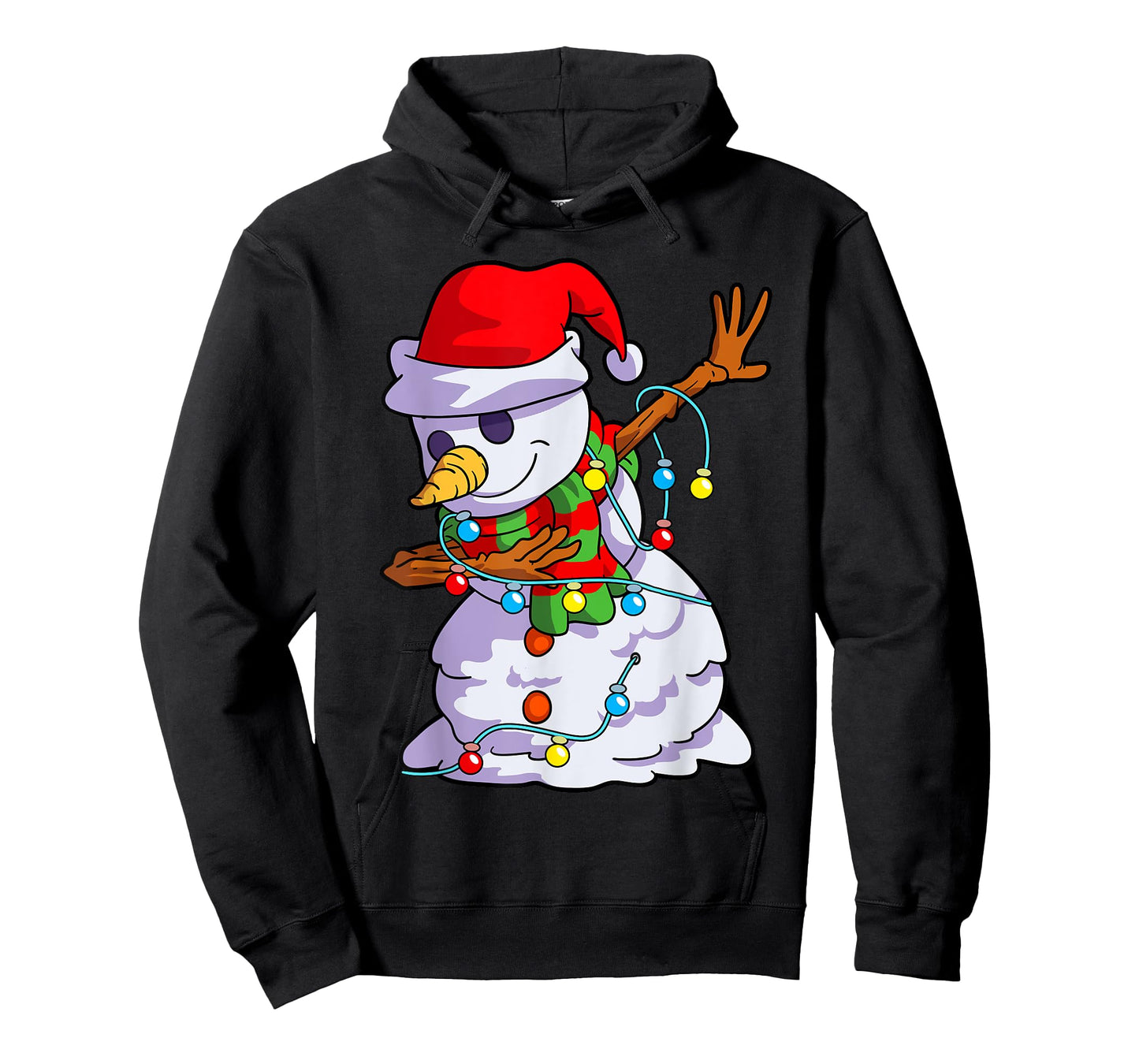 Christmas Dabbing Snowman Kids Girls Boys Matching Family T-Shirt