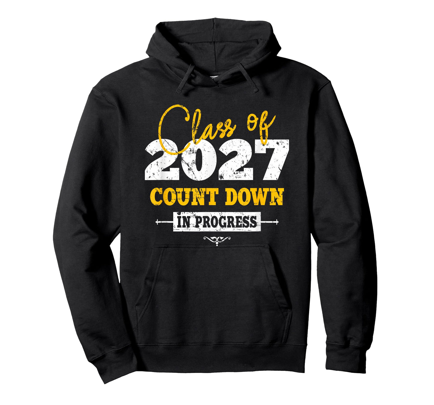 Class of 2027 Count Down Funny Grad First Day Sophomore T-Shirt
