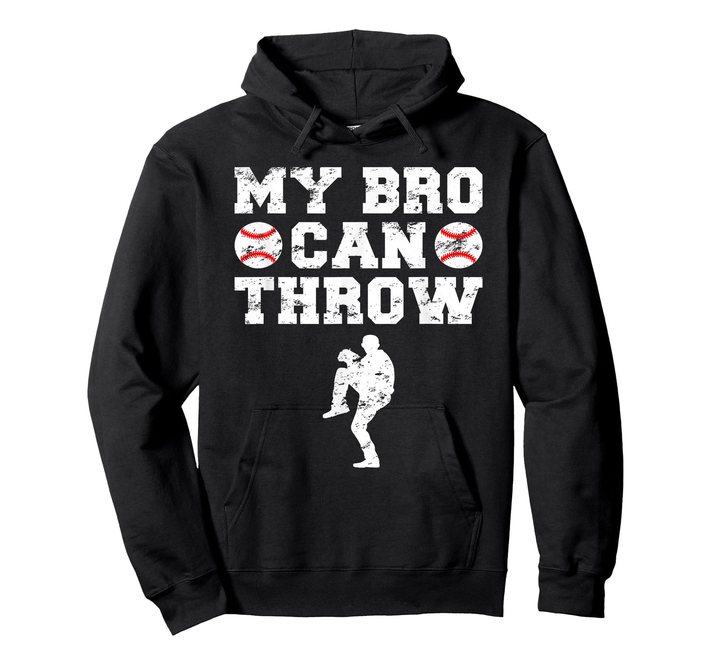 Baseball Pitcher Funny Sister Brother T-Shirt