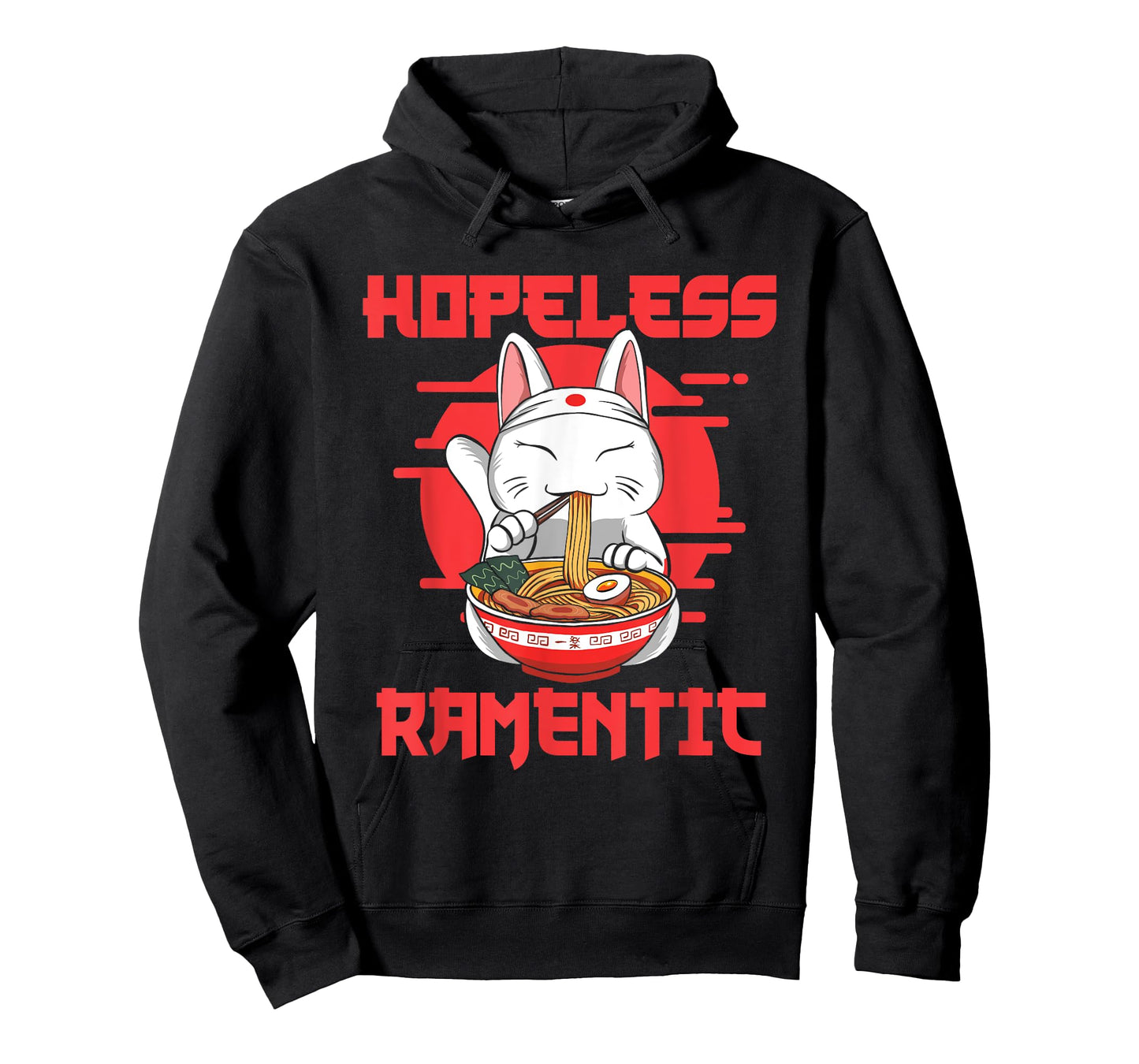 Hopeless Ramentic - Kawaii Japanese Noodles Ramen Lover T-Shirt