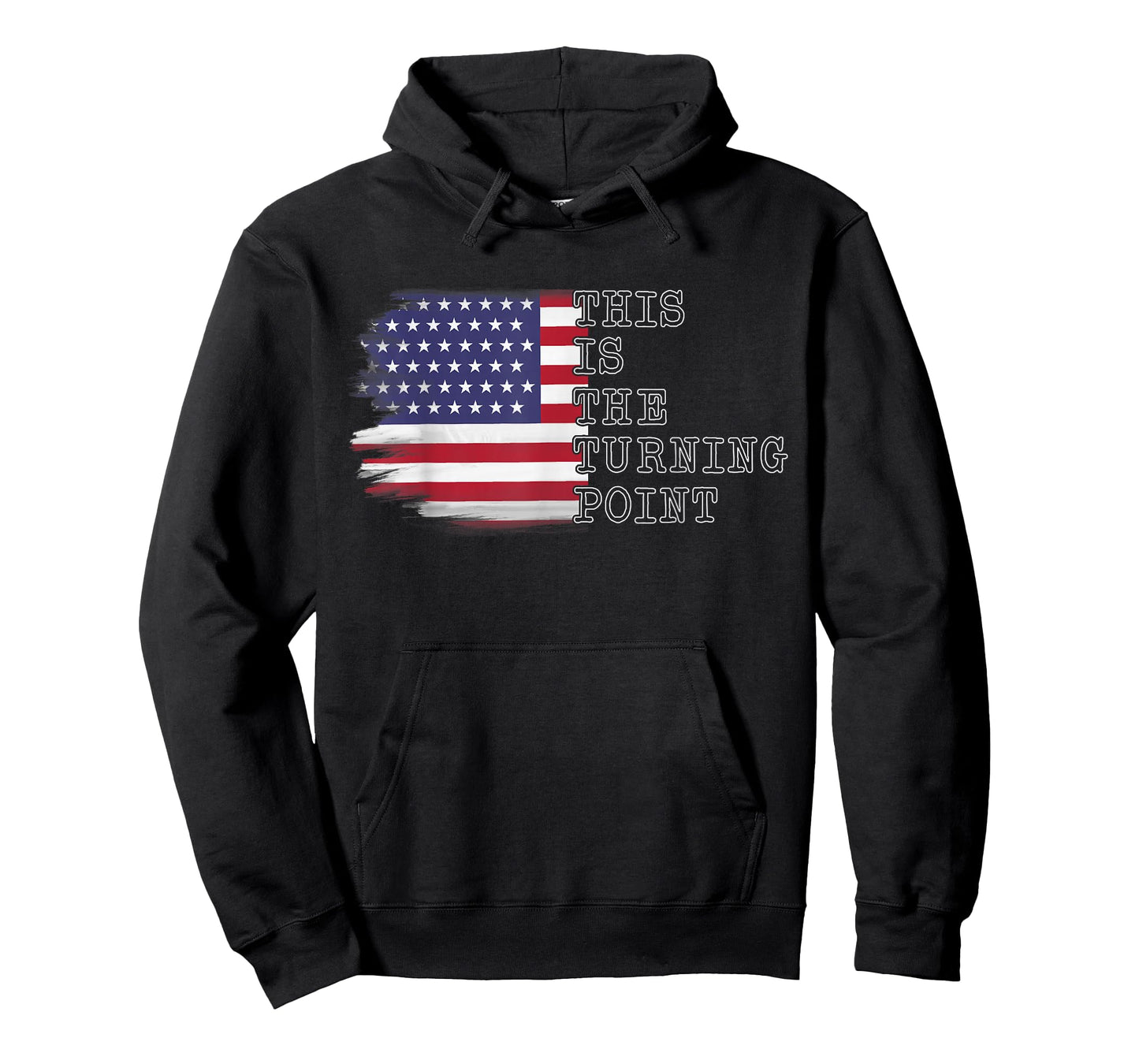 This is The Turning Point Tee USA Flag for Men Women Teens T-Shirt