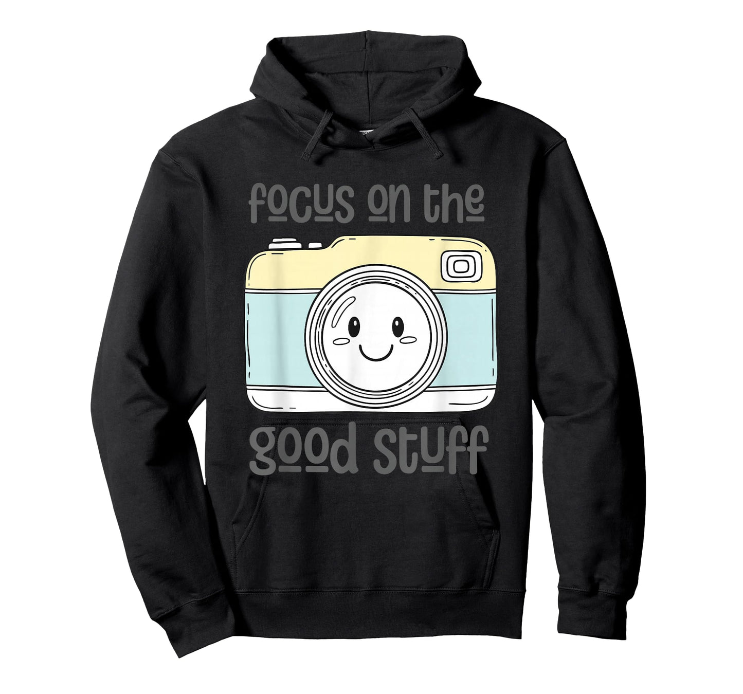 Focus On The Good Stuff Camera Smile T-Shirt