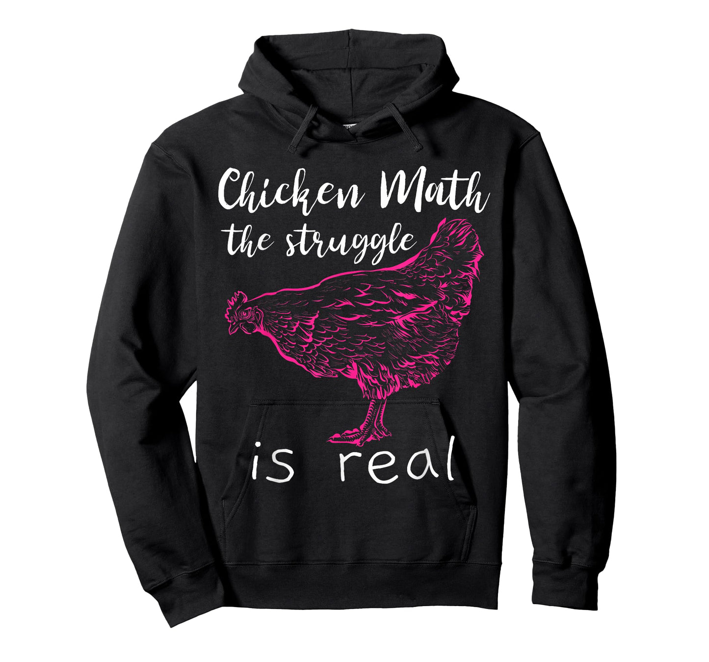 Chicken Math the Struggle is Real T-Shirt