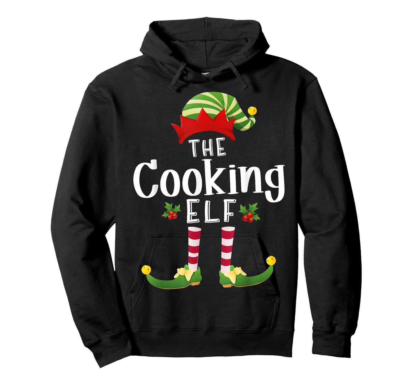 Cooking Christmas Elf Matching Pajama X-Mas Party T-Shirt