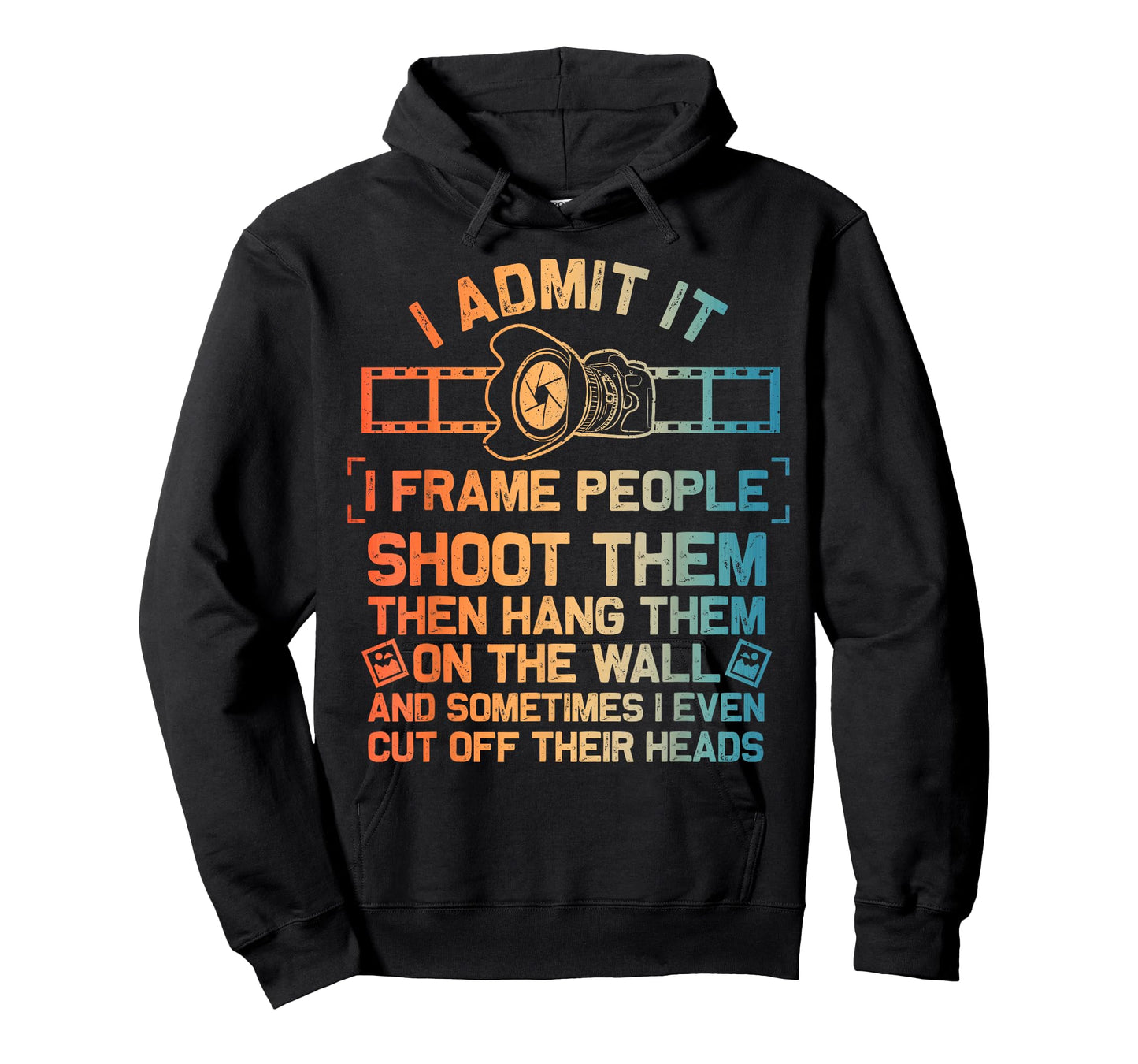 Cool Photographer Design For Men Women Camera Photography T-Shirt