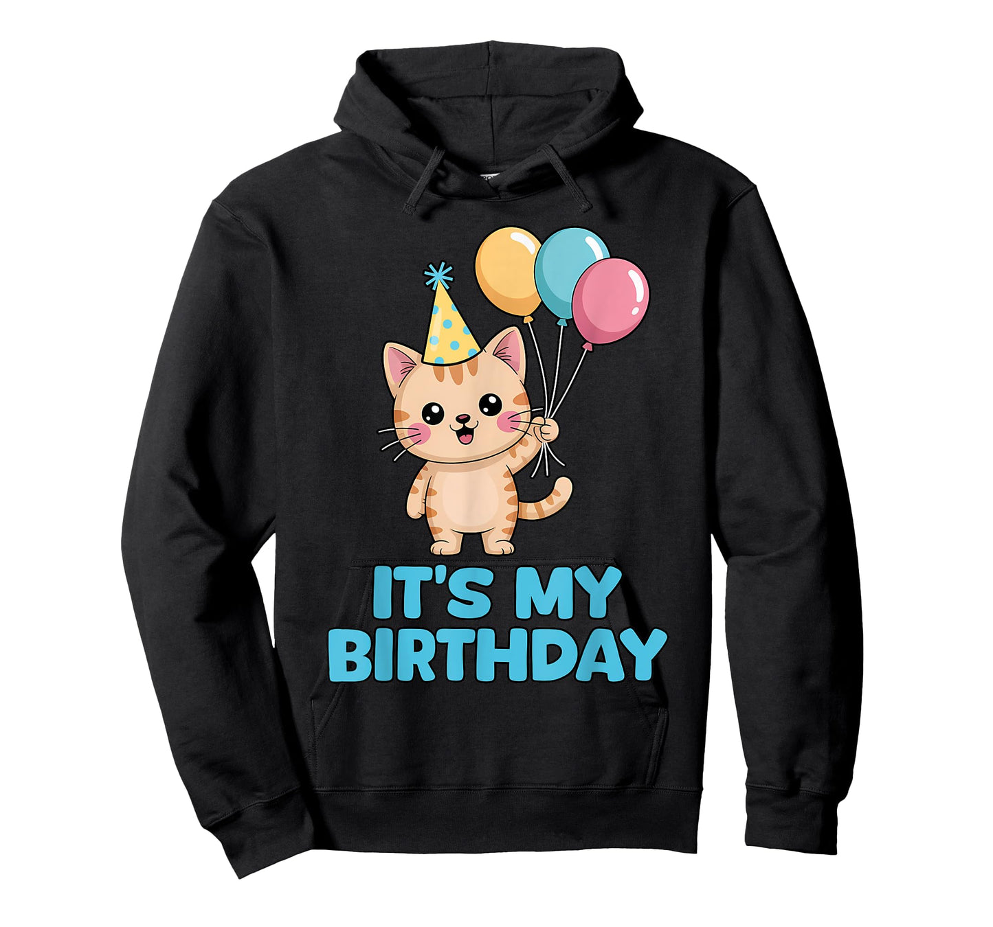 It's My Birthday Kawaii Cat T-Shirt