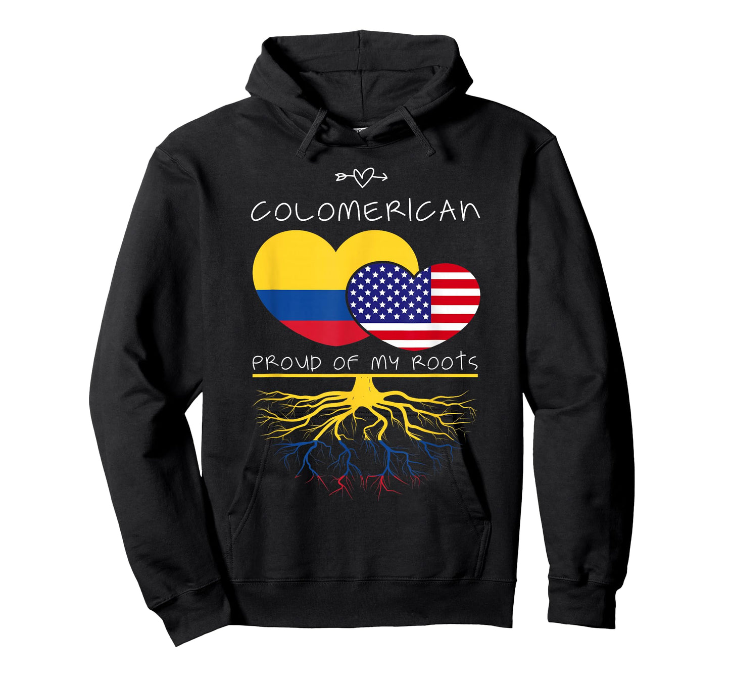 Colombia USA Proud Of Both Countries Colomerican T-Shirt