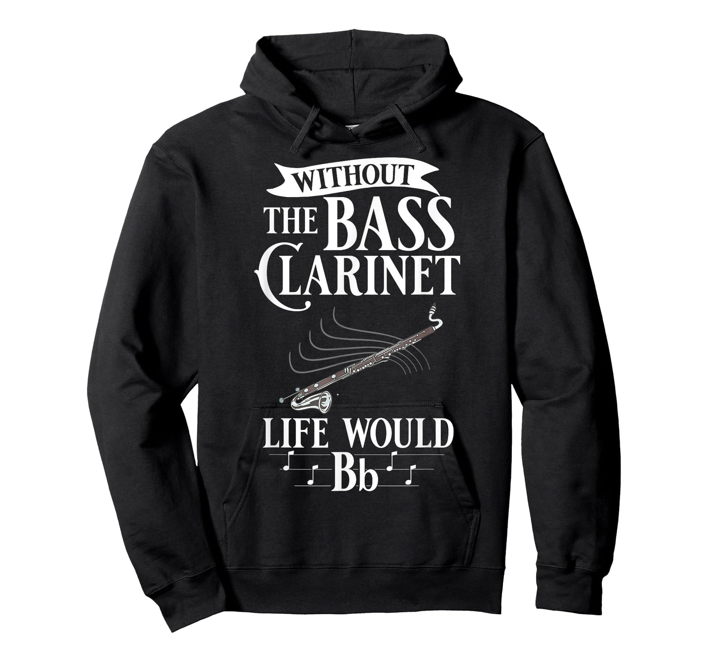 Bass Clarinet Music Funny Instrument Lesson T-Shirt