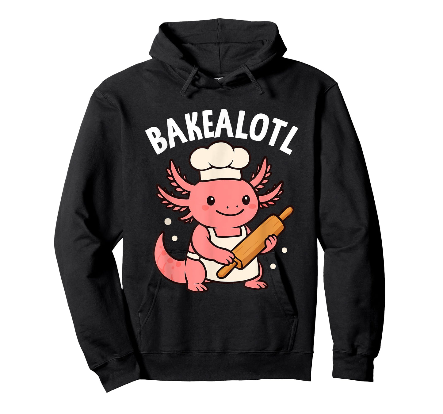 Bakealotl Cute Baking Axolotl Chef Fun T-Shirt