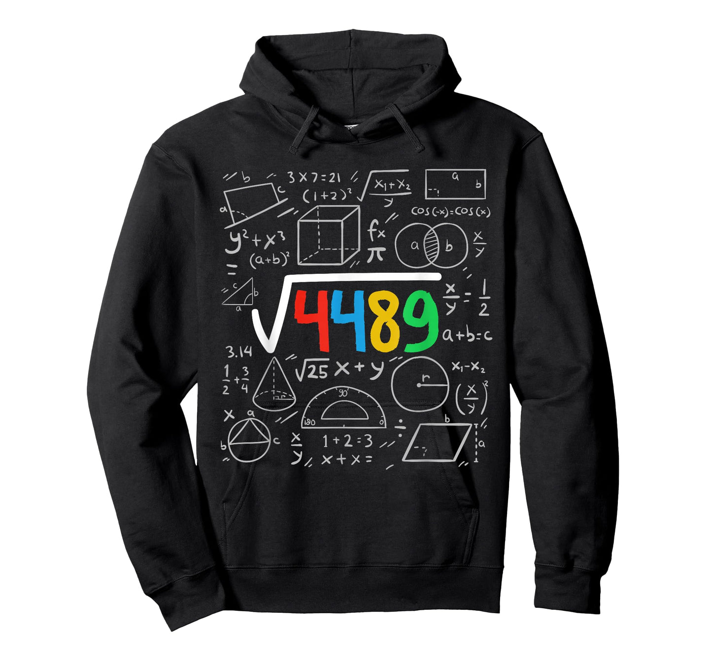 67 Meme Square Root 4489 Slang Six Seven Funny Math Teacher T-Shirt