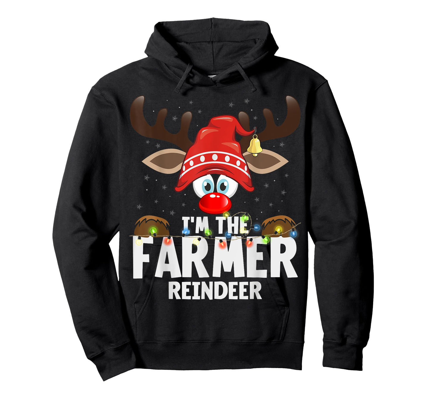 Christmas Matching I'm The Farmer Reindeer T-Shirt