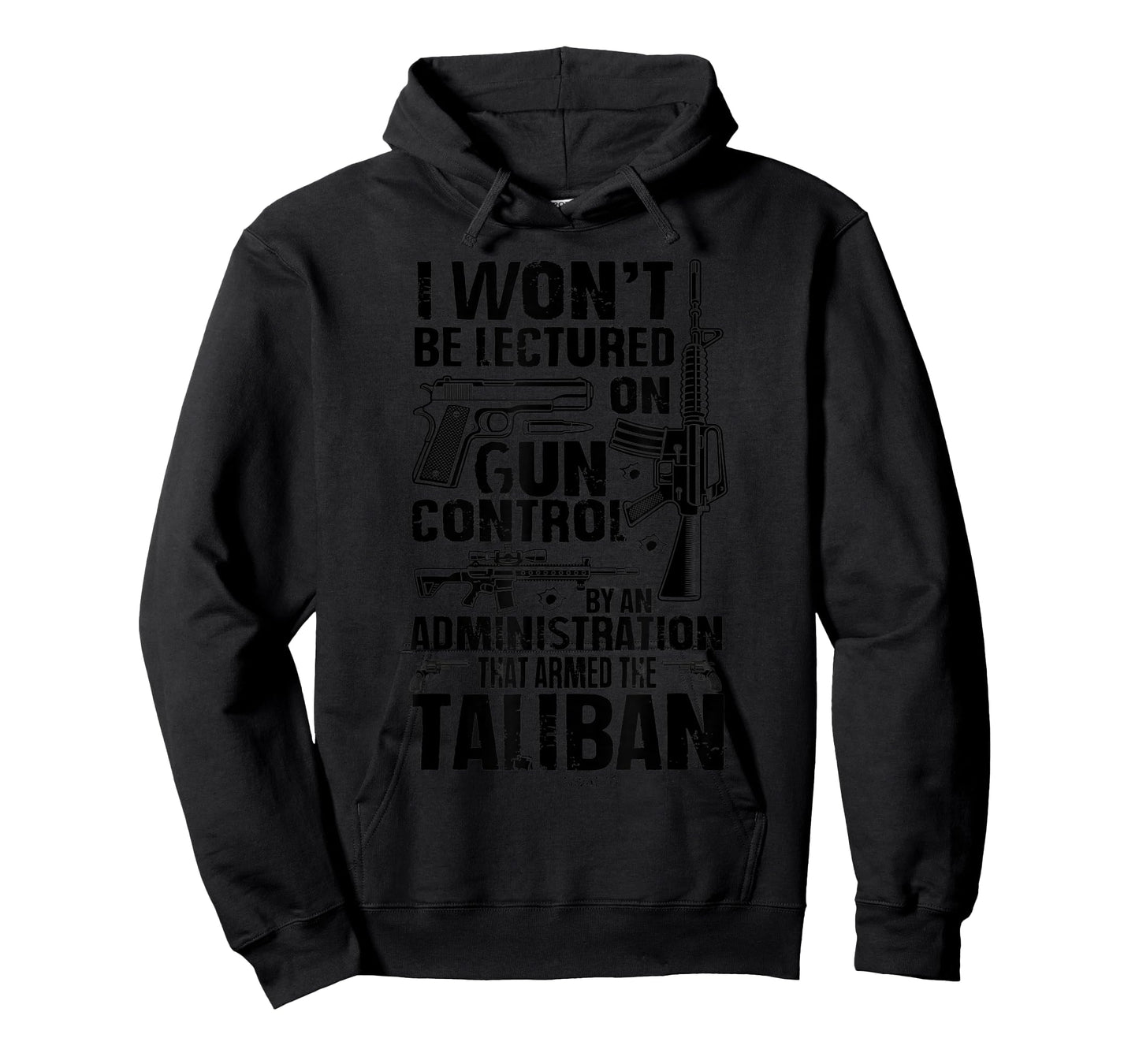 Vintage I Won't Be Lectured On Gun Control Rights T-Shirt