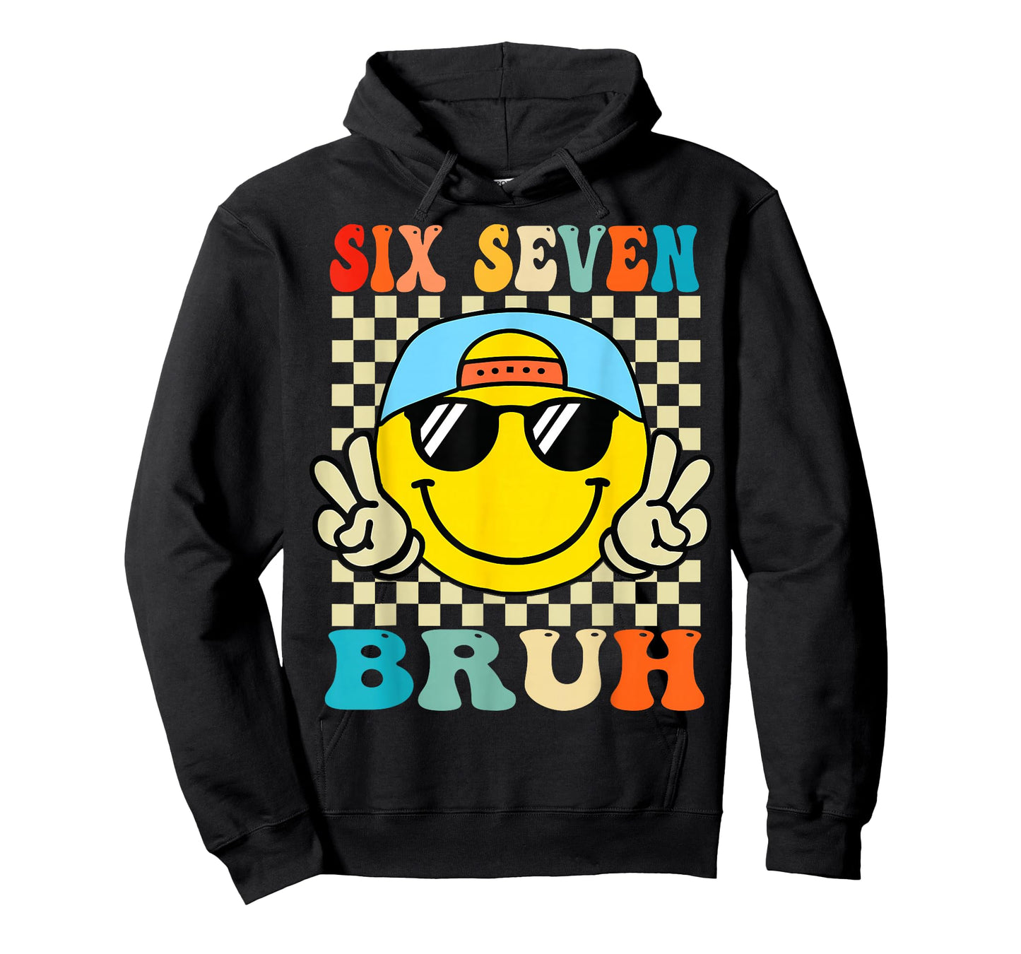 67 Meme Gen Alpha Slang 6 7 Six Seven Bruh Funny Boys Kids T-Shirt