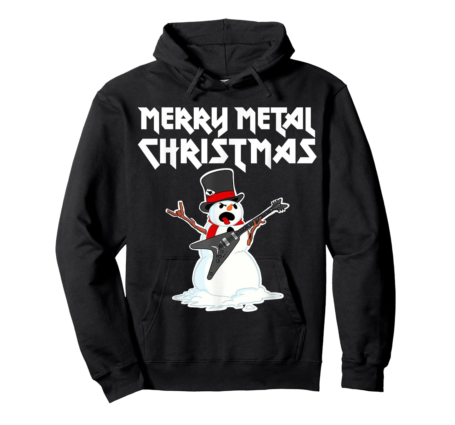 Metal Christmas funny Metal Metal Snowman T-Shirt