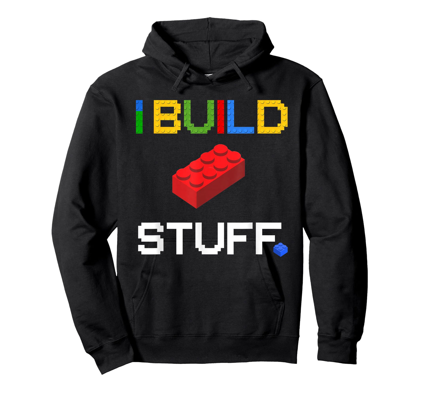 Build Stuff Master Builder Building Blocks Construction Toy T-Shirt