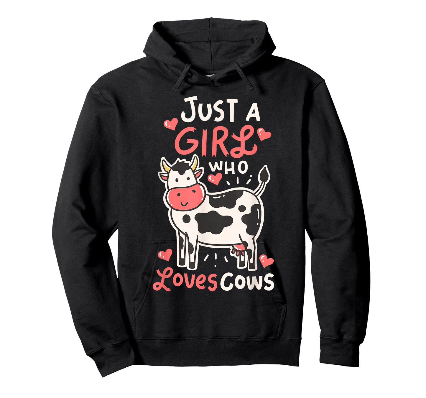 Cow Just A Girl Who Loves Cows Farmer Butcher Milk T-Shirt