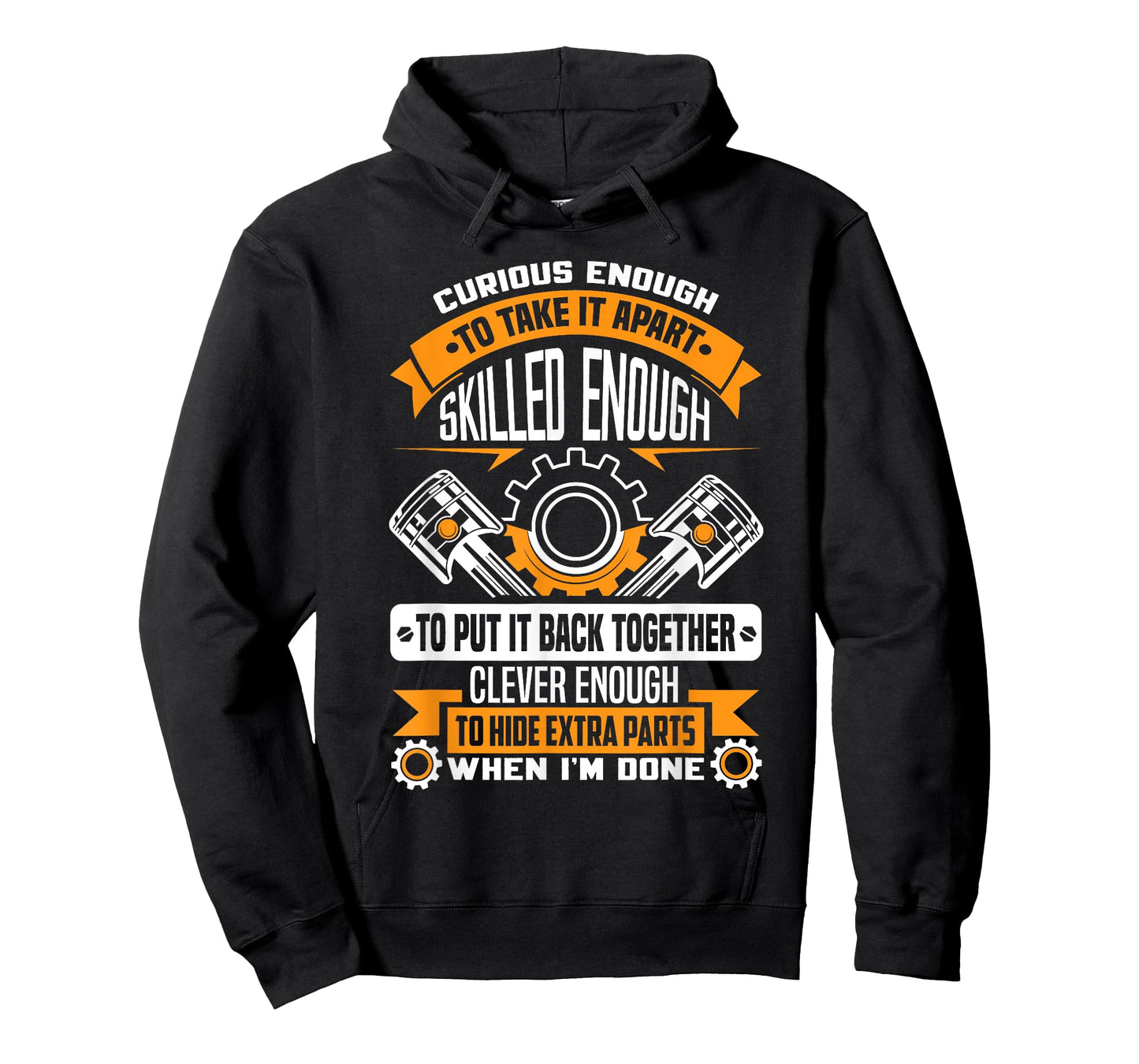 Curious enough to take it apart skilled enough - mechanic T-Shirt