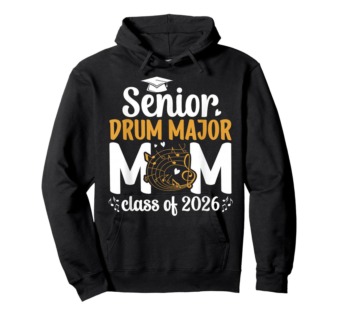 Senior Drum Major Mom 2026 Senior Marching Band Mom 2026 T-Shirt