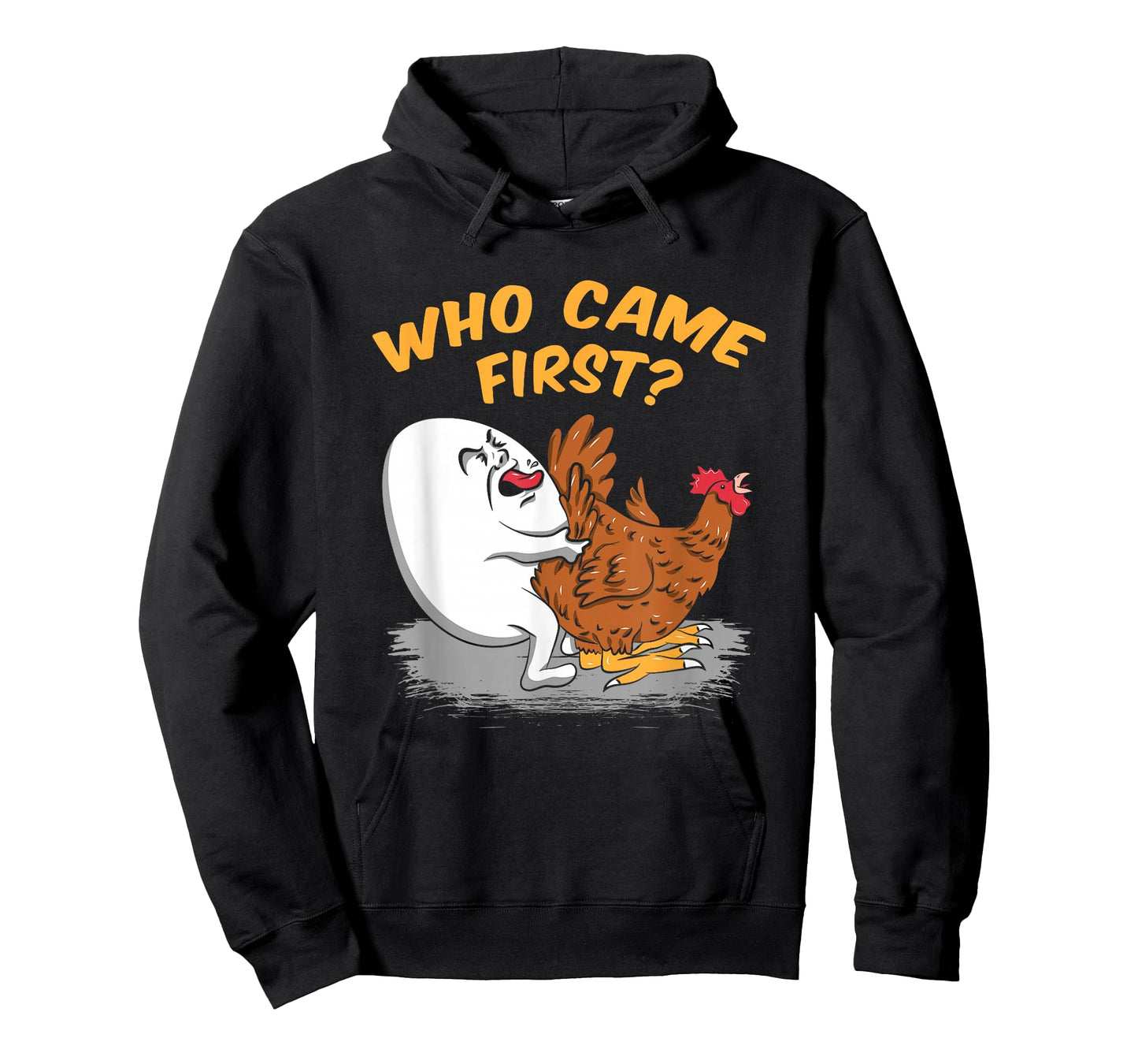 Chicken Farming - Who came First Poultry Farmer Gift Idea T-Shirt