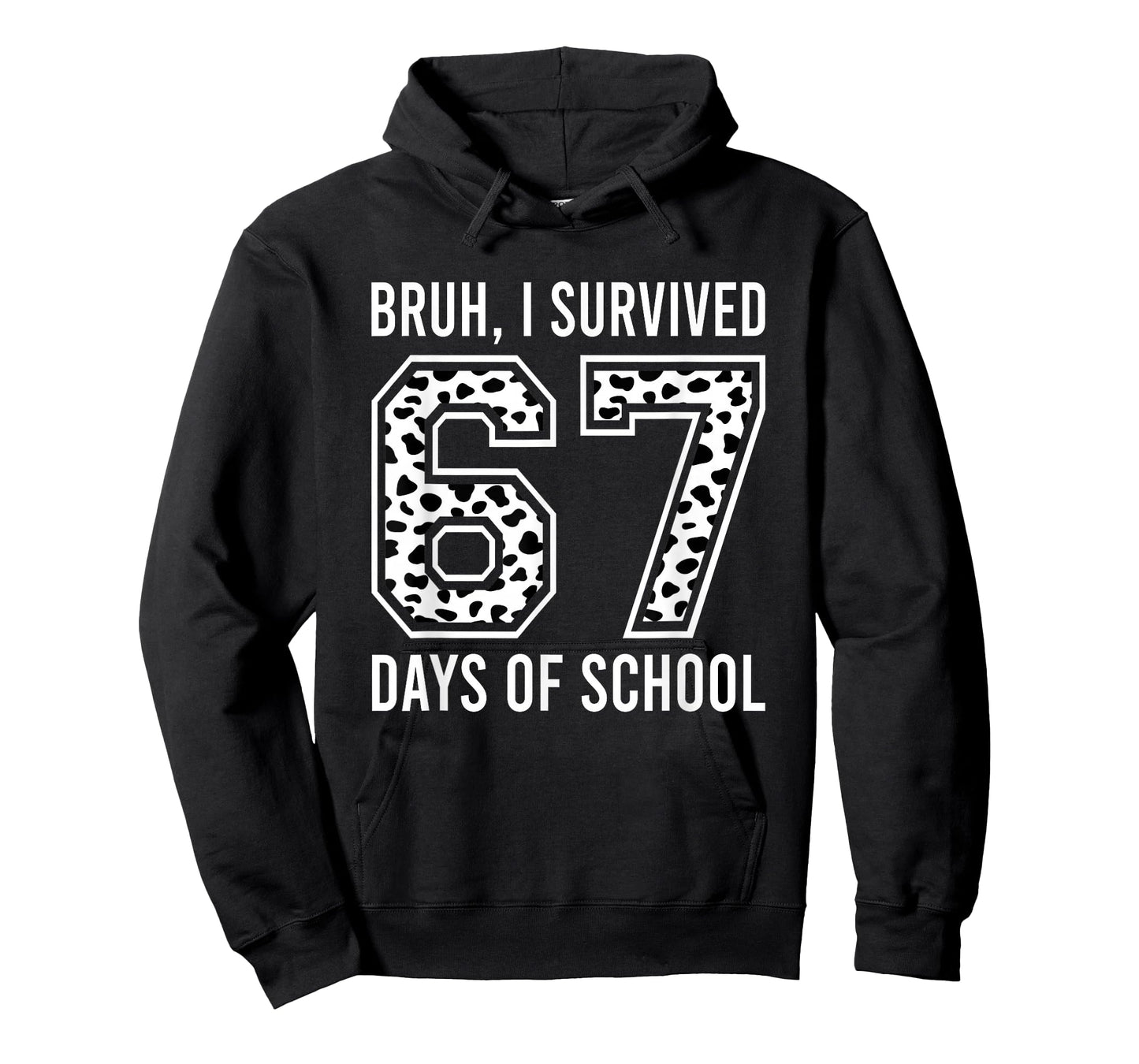 Bruh I Survived 67 Days of School Six Seven Kids Teacher T-Shirt