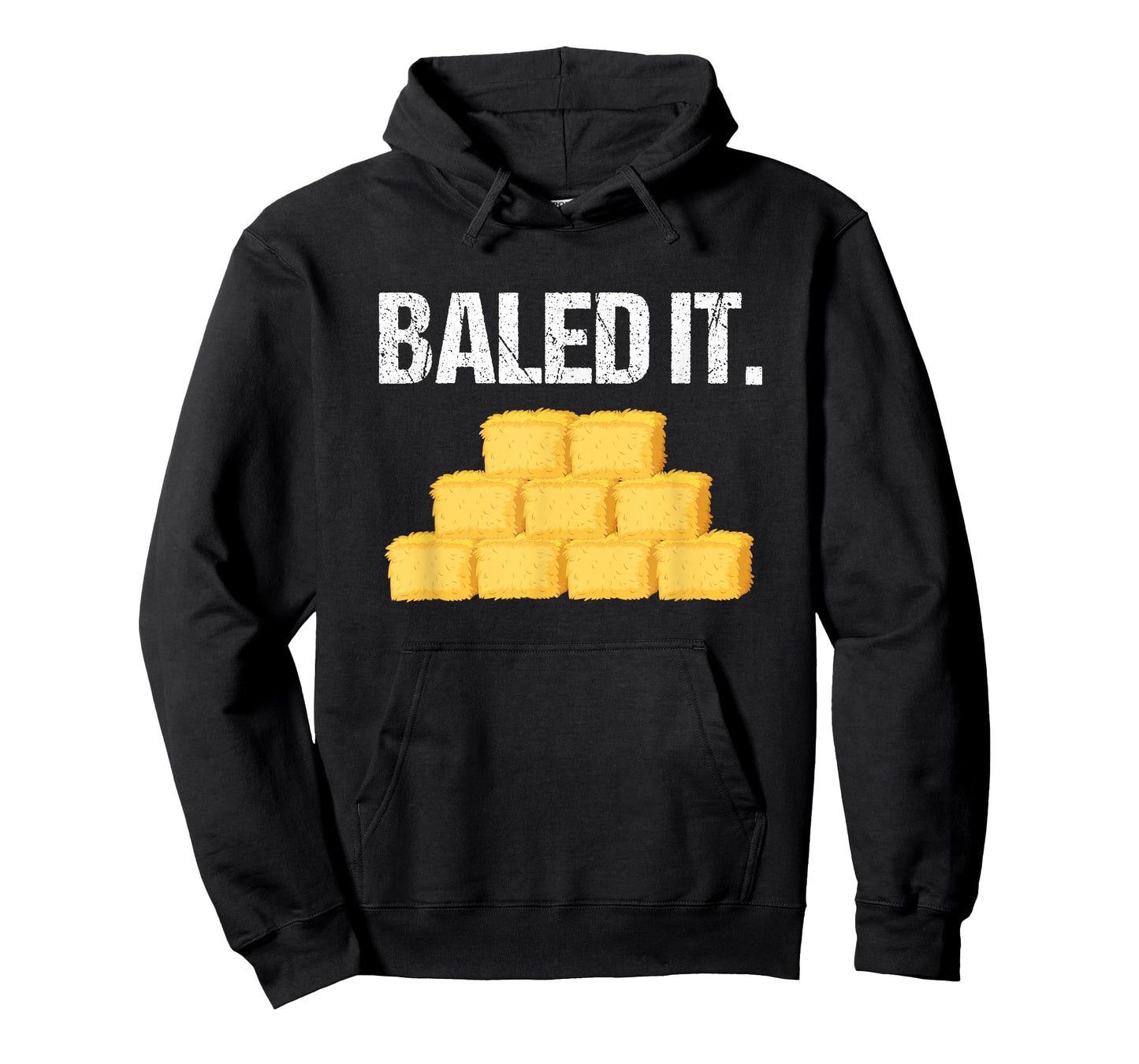 Baled It Shirt Funny Farmer Tshirt Farming Humor Farm Joke T-Shirt