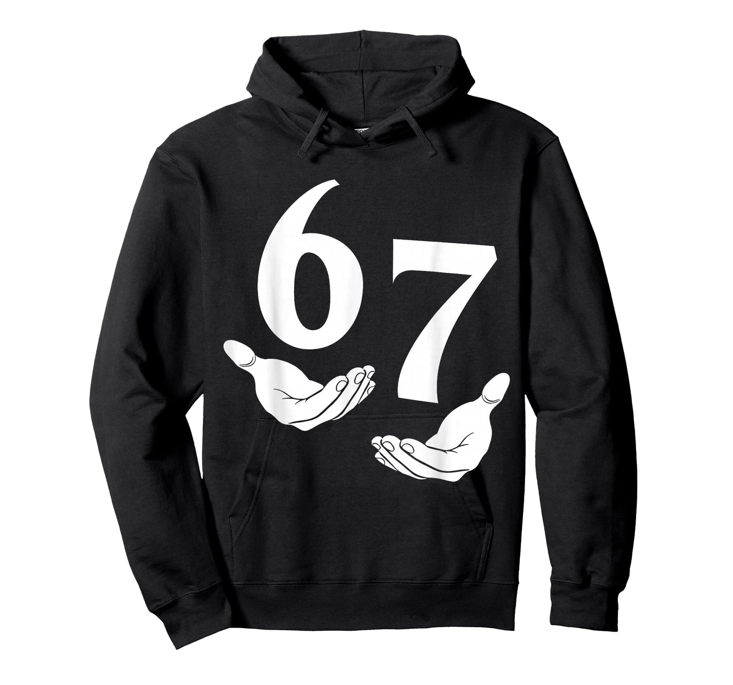 67 Six Seven 6 7 Kids 67 Youth Boys 6-7 Meme Funny Hands 67 T-Shirt