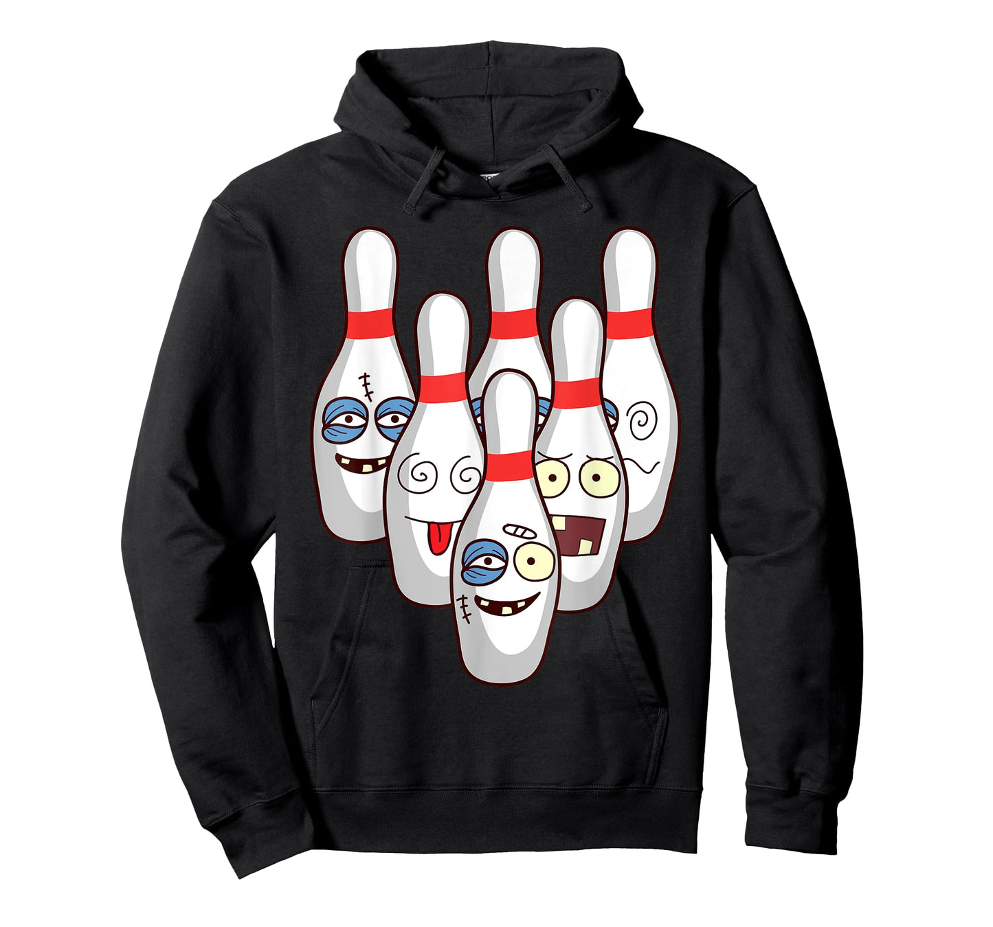 Beat Up Bowling Pins Shirt | Cute Duckpins Playing Tee Gift T-Shirt