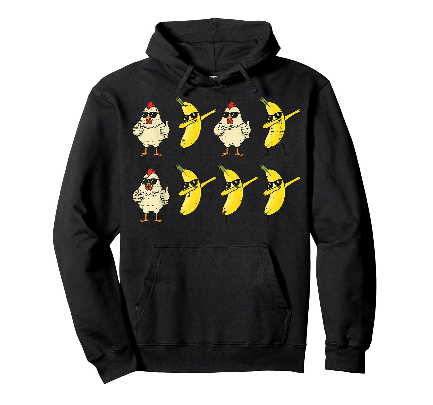 Chicken Banana Dance Dab Funny Dance Meme Kids Men Women T-Shirt