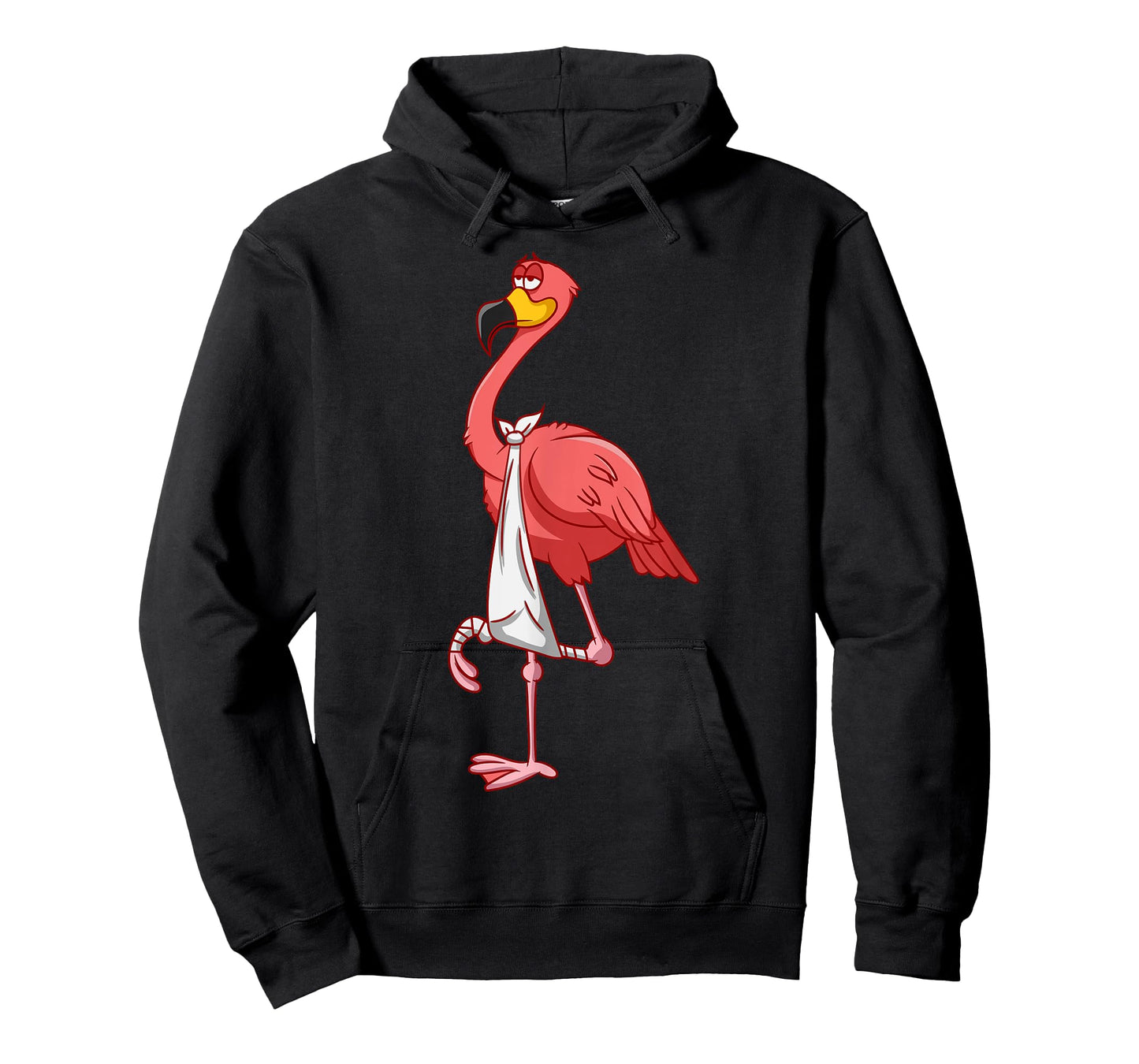 Cool Broken Leg Flamingo | Funny Fractured Shorebird Gift T-Shirt